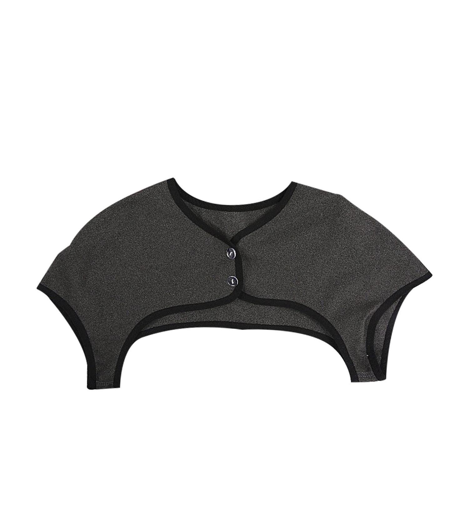 Paodduk 360-Degree Heated Neck Wrap - Thin Washable Velvet Shoulder Warming Pillow for Year-Round Relaxation - Dark Gray - Buy Online on GoSupps.com