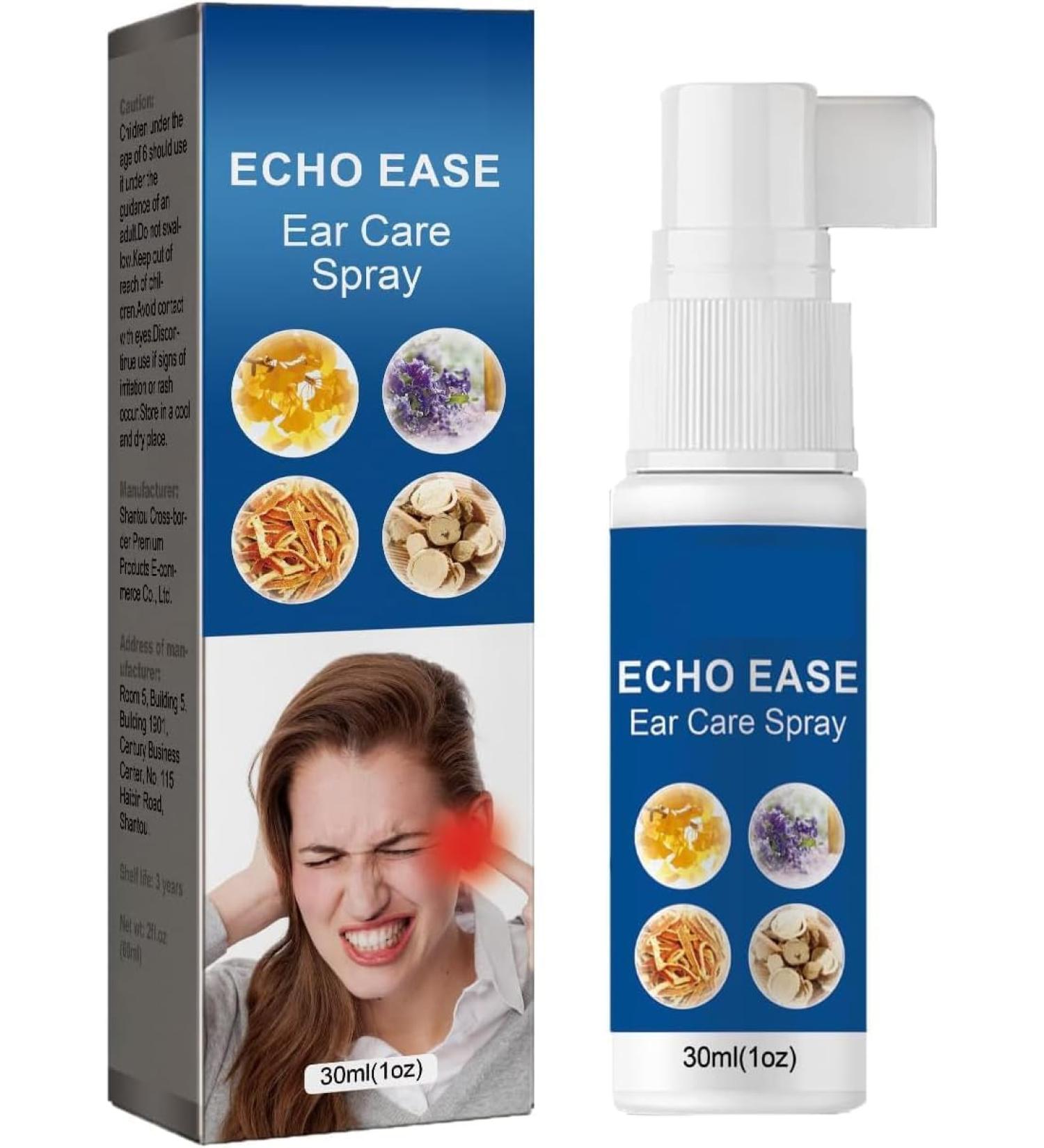 Echo Ease Tinnitus Inhaler Echo Ease Tinnitus Relief Spray EchoEase Tinnitus Inhaler EchoEase Tinnitus Relieve Ear Discomfort (1 Pcs) - Buy Online on GoSupps.com