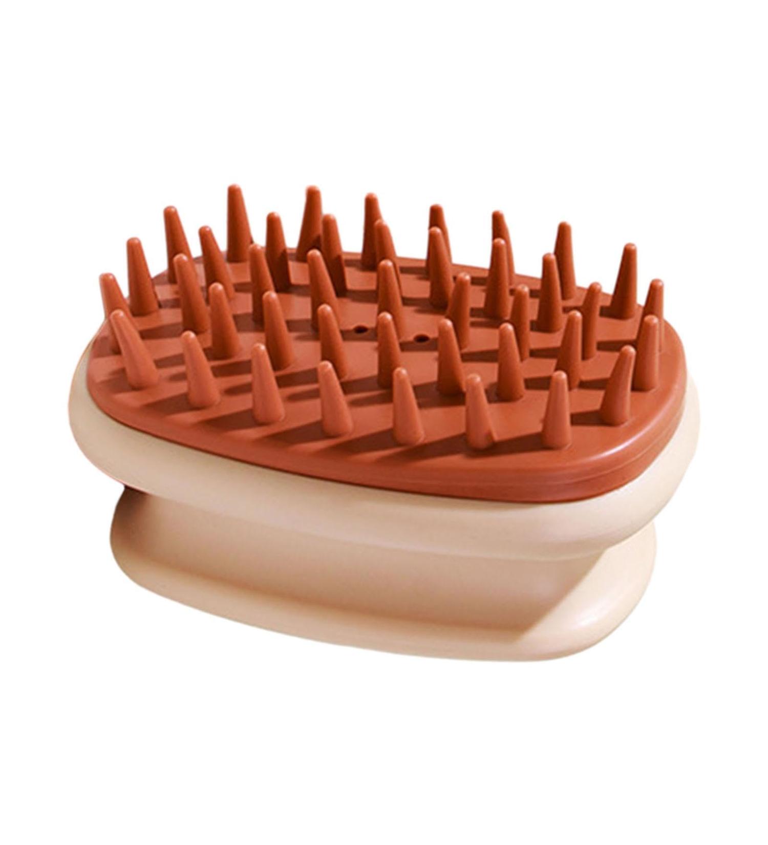 Sharplace 3x Manual Scalp Massage Brush | Deep Cleaning Shampoo Brush for Home & Hotel Use - Buy Online on GoSupps.com