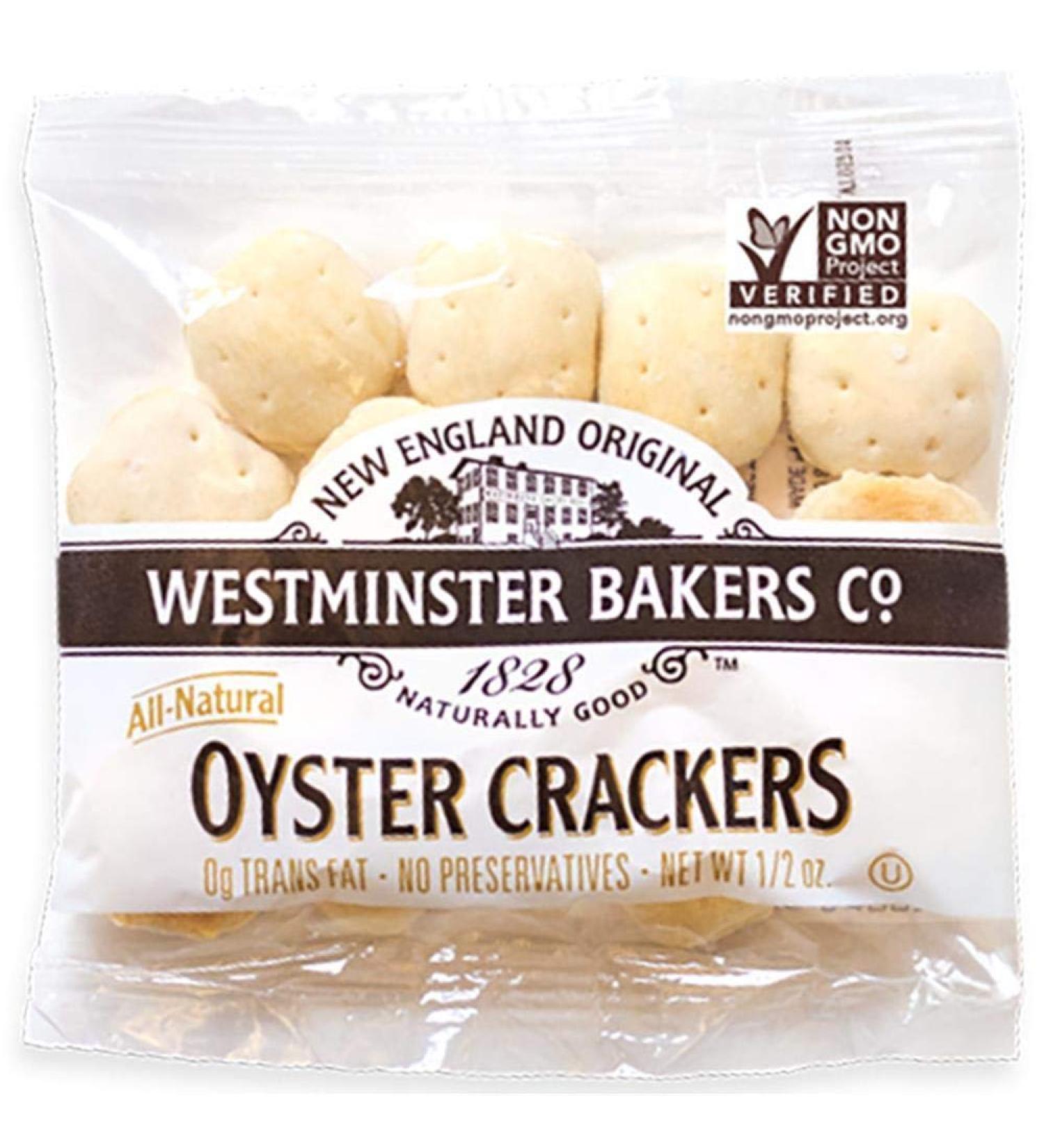 Westminster Bakers All Natural Crackers, Oyster, 0.5 Ounce (pack of 75)