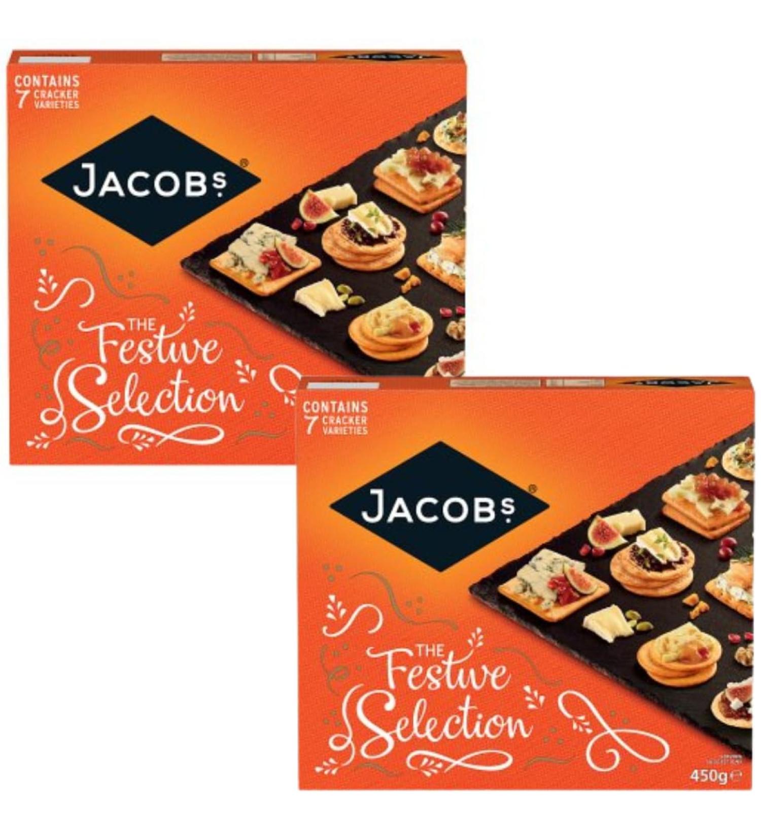 Cheese Biscuits Bundle with Jacobs Cheese Biscuits 450g (2 Pack)