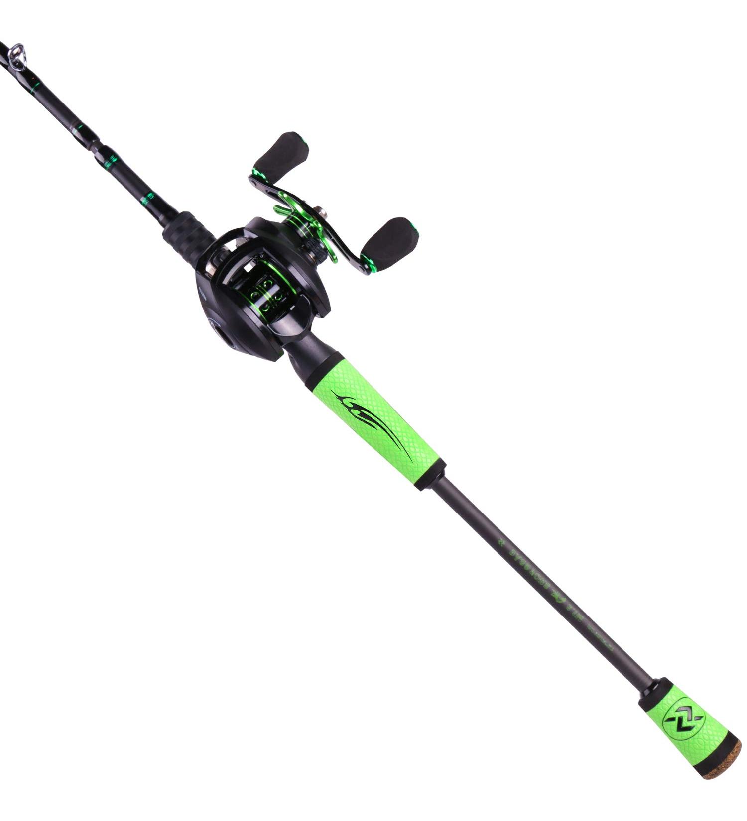 Soougayilang Speed Bass Fishing Rods - Portable 2.1m / 6.89ft Carbon Fishing Rods for Freshwater - Left-Handed A-Baitcasting Rod - International Shipping Available - Buy Online on GoSupps.com