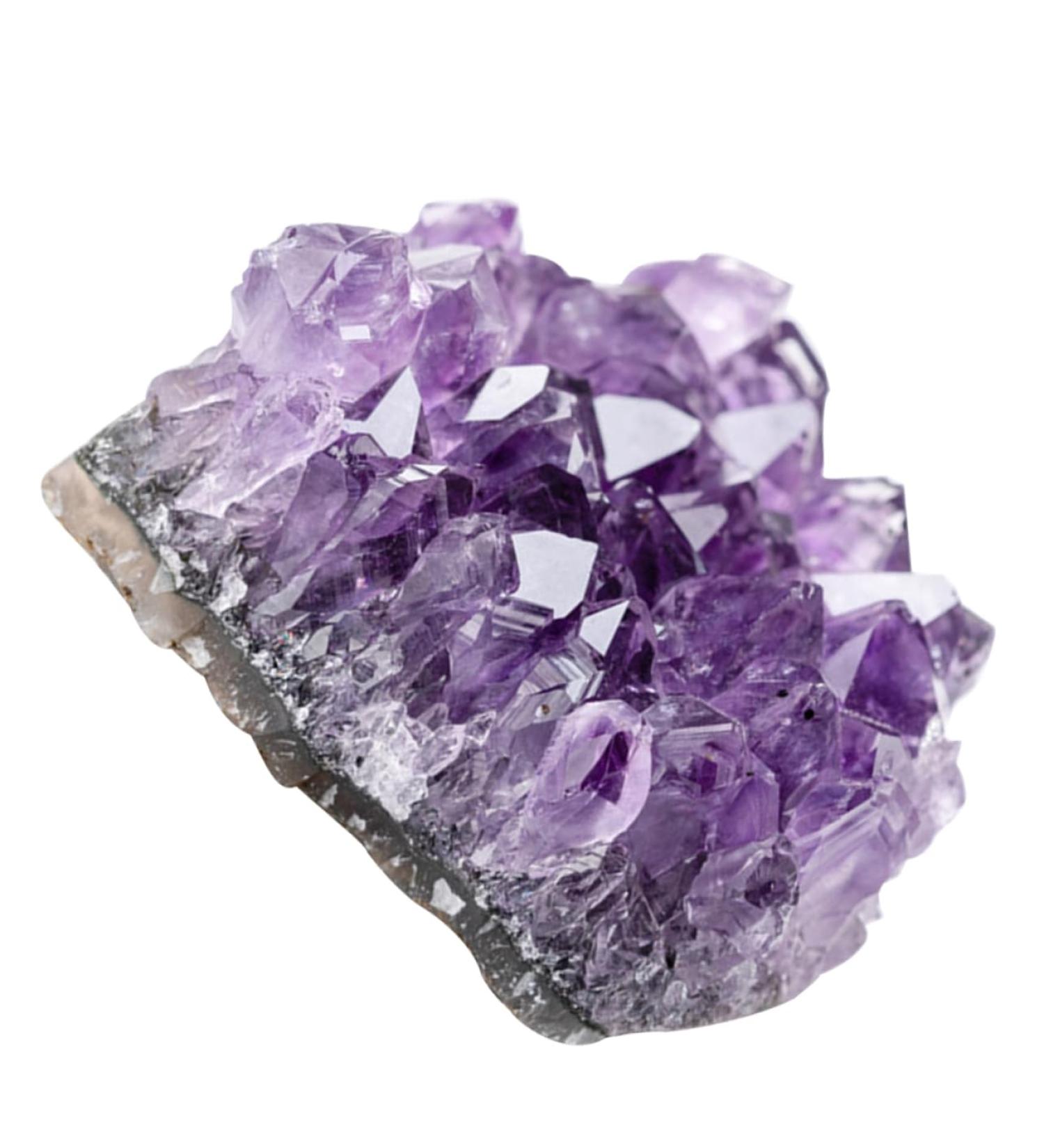 FOMIYES 4pcs Natural Crystal Cluster Natural Crystal Rock Feng Shui Ornament Natural Minerals Stone Crafts - Buy Online on GoSupps.com