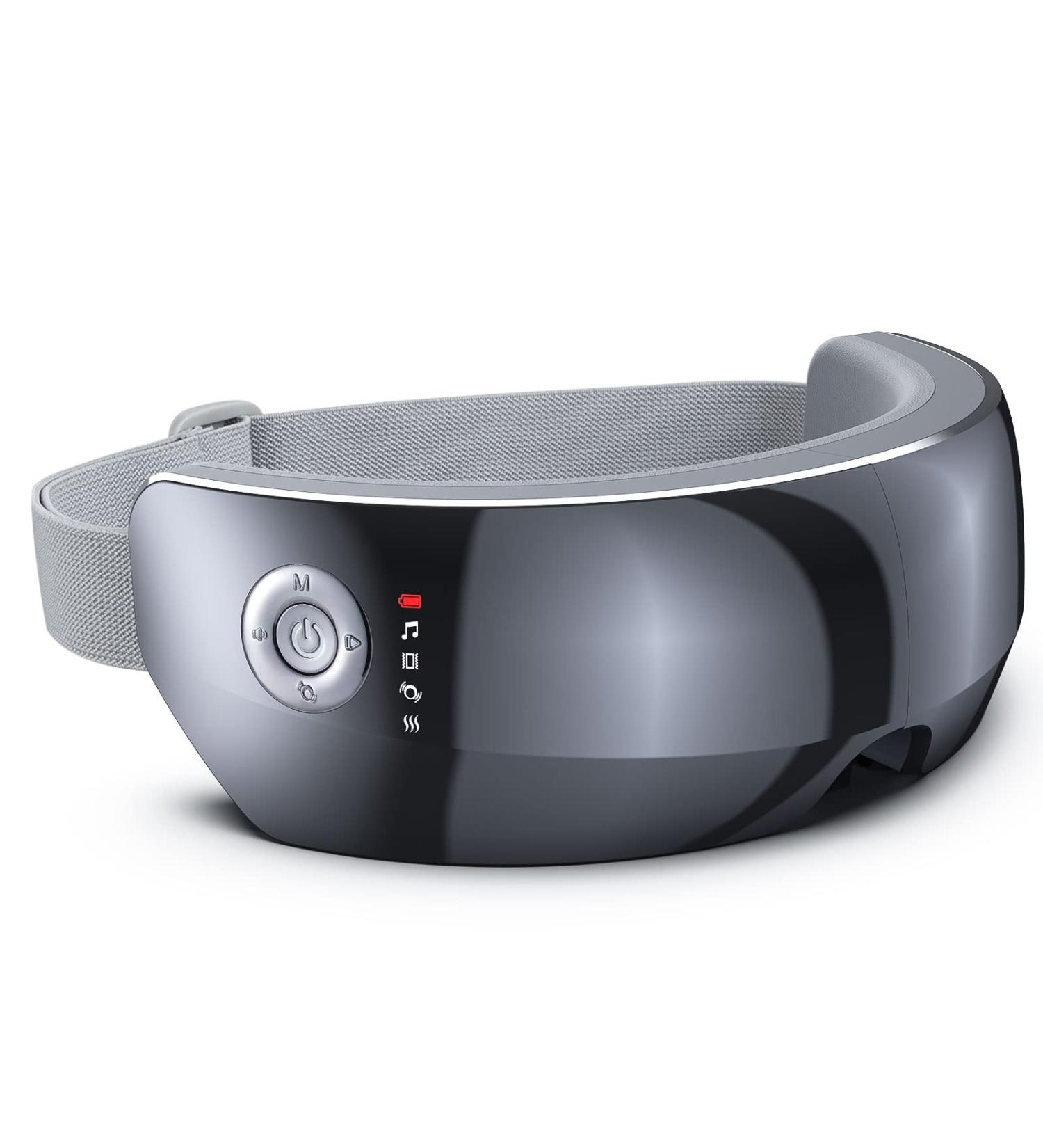 RENPHO True View Eye Massager with Heat | 5 Modes, Rechargeable, Heated Temple Massager for Migraines | Improve Circulation, Reduce Dry Eyes & Dark Circles | Delay Aging - Buy Online on GoSupps.com