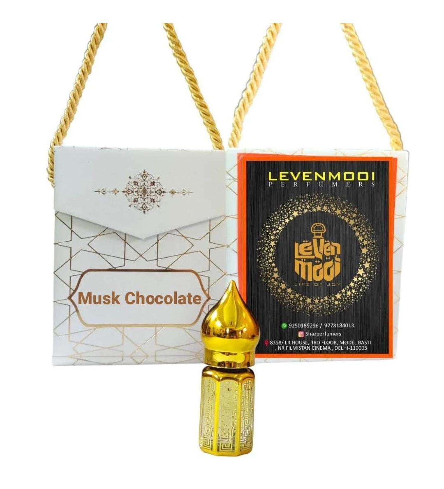 MUSK CHOCOLATE Attar For Unisex Suitable For Occasion Parties & Daily Uses 3ml - Buy Online on GoSupps.com
