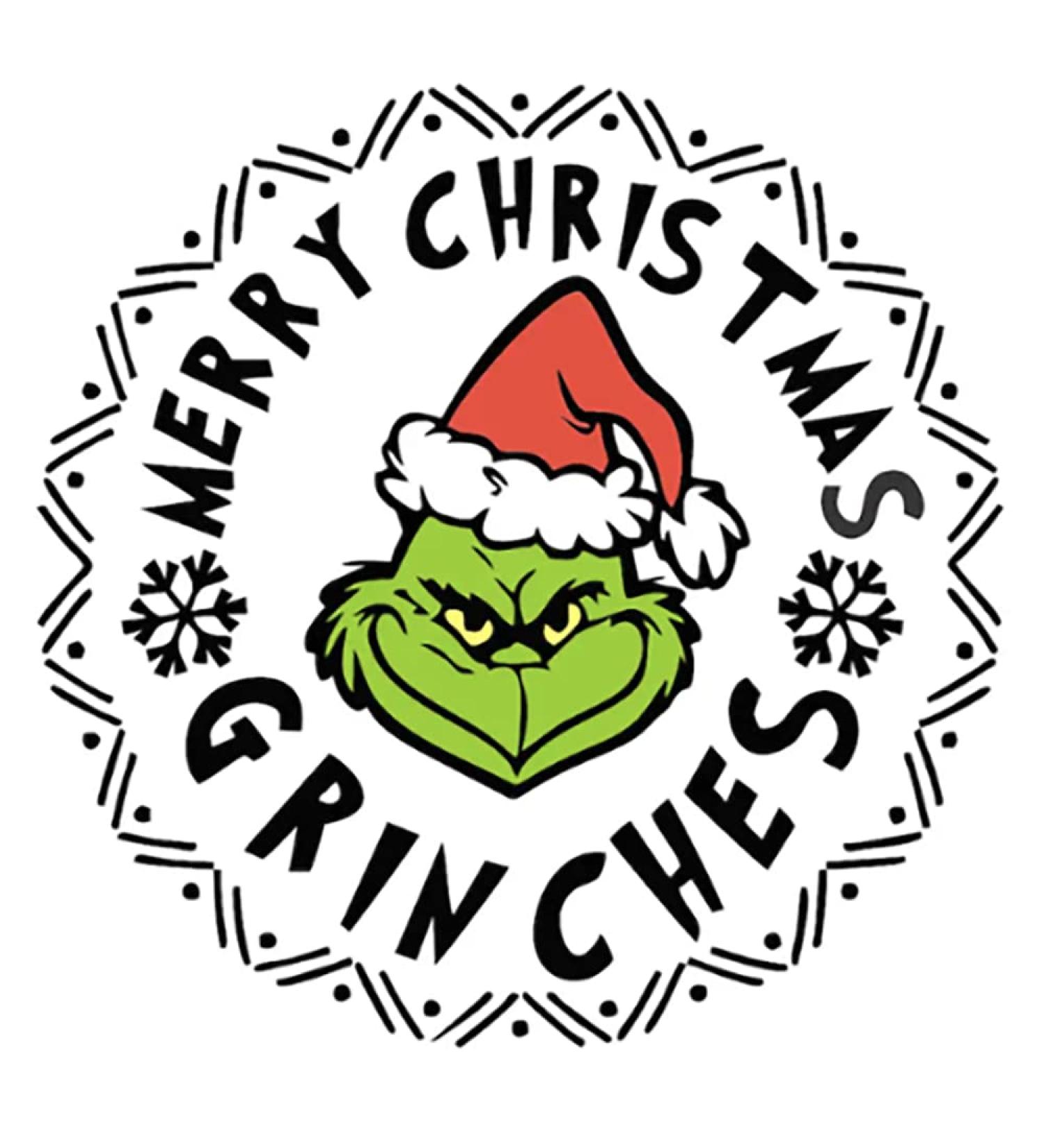 Christmas Design Edible Cocktail Drink Toppers x 1 Sheet (Grinches 15 x 2" Inches) Grinches 15 X 2" Inches