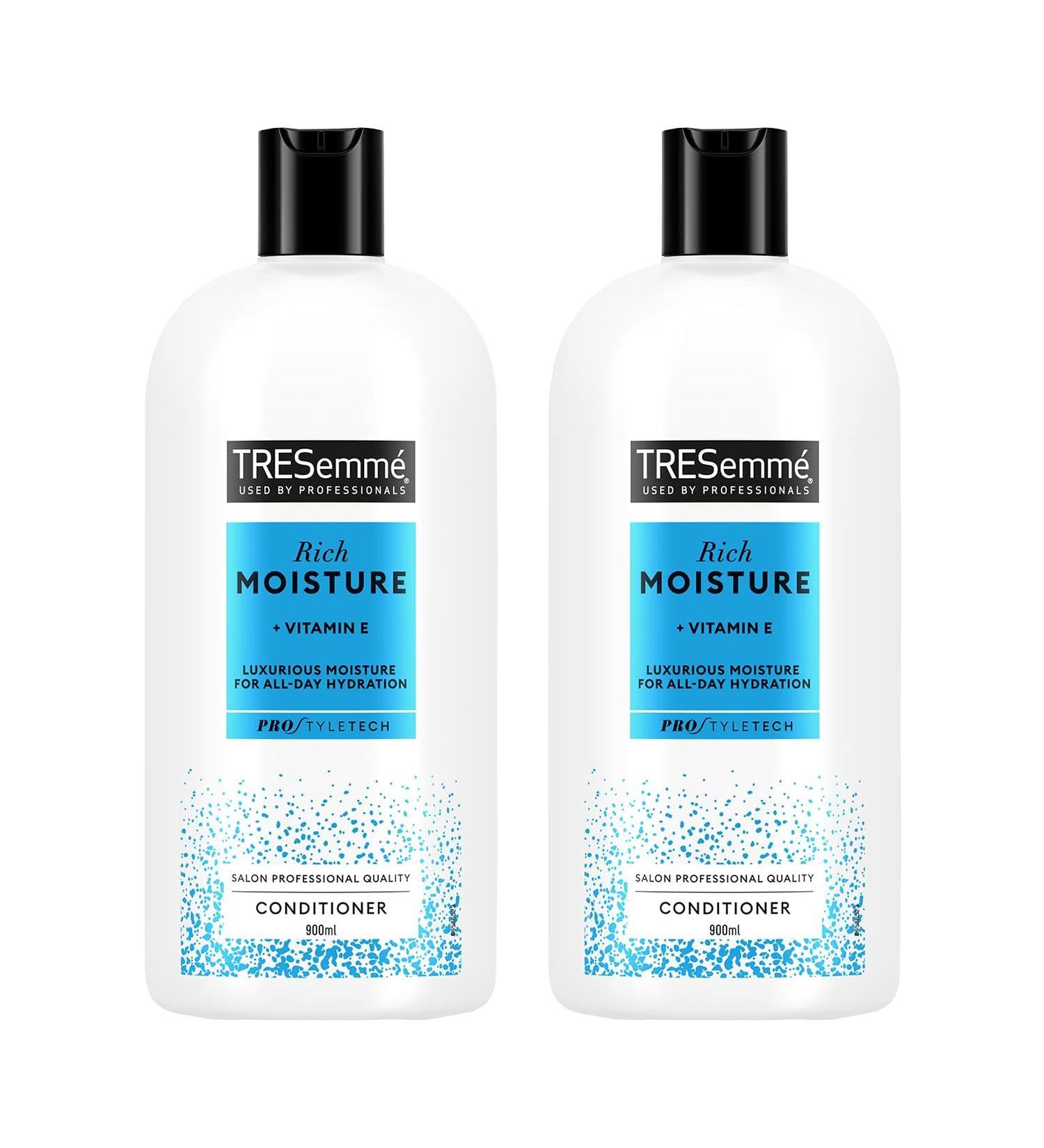 TRESemm Moisture Rich Conditioner 900ml - Pack of 2 | Luxurious Hydration for All Hair Types | International Shipping Available - Buy Online on GoSupps.com