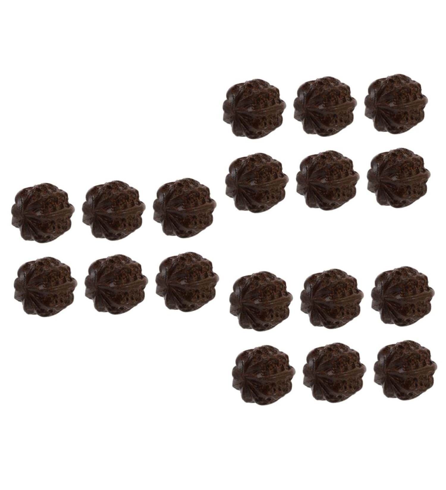 Fomiyes 18 Stk Hand Massager - Elegant Baoding Balls for Health & Relaxation | Walnut Wood Gym & Home D cor - Buy Online on GoSupps.com