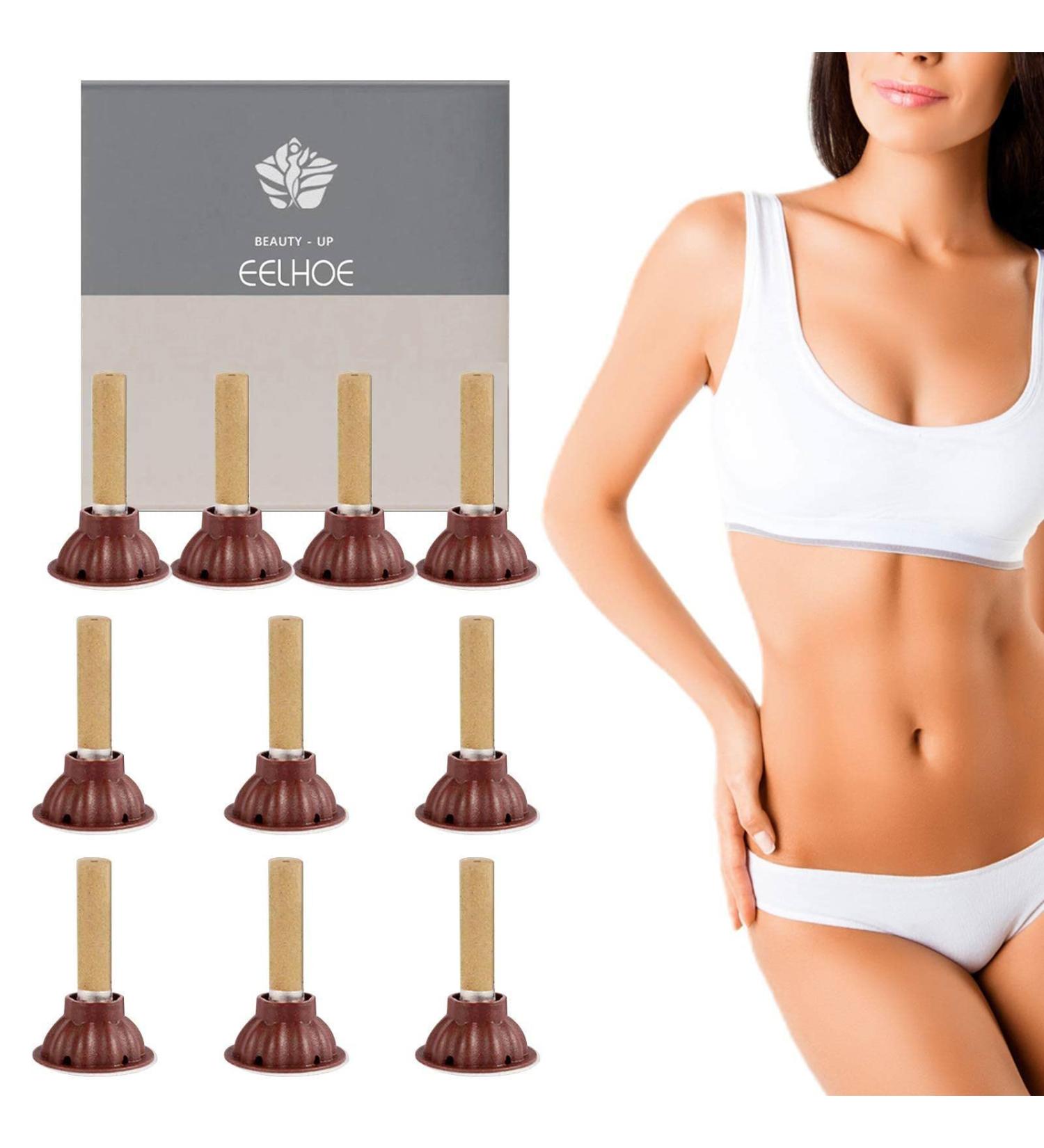 Pisamhid Moxibustion Gathering Energy Burning Columns - 10 Pieces for Detoxification & Weight Loss | Herbal Self-Adhesive Moxibustion - Buy Online on GoSupps.com