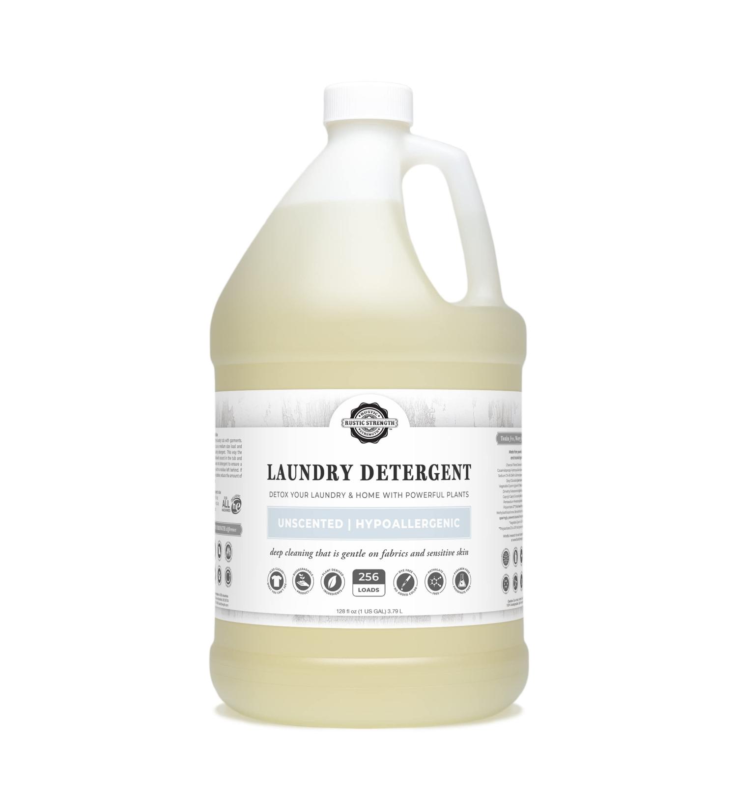 Eco-Friendly Plant-Based Laundry Detergent | Truly Hypoallergenic for Sensitive Skin - 128 Loads 128 oz - Buy Online on GoSupps.com