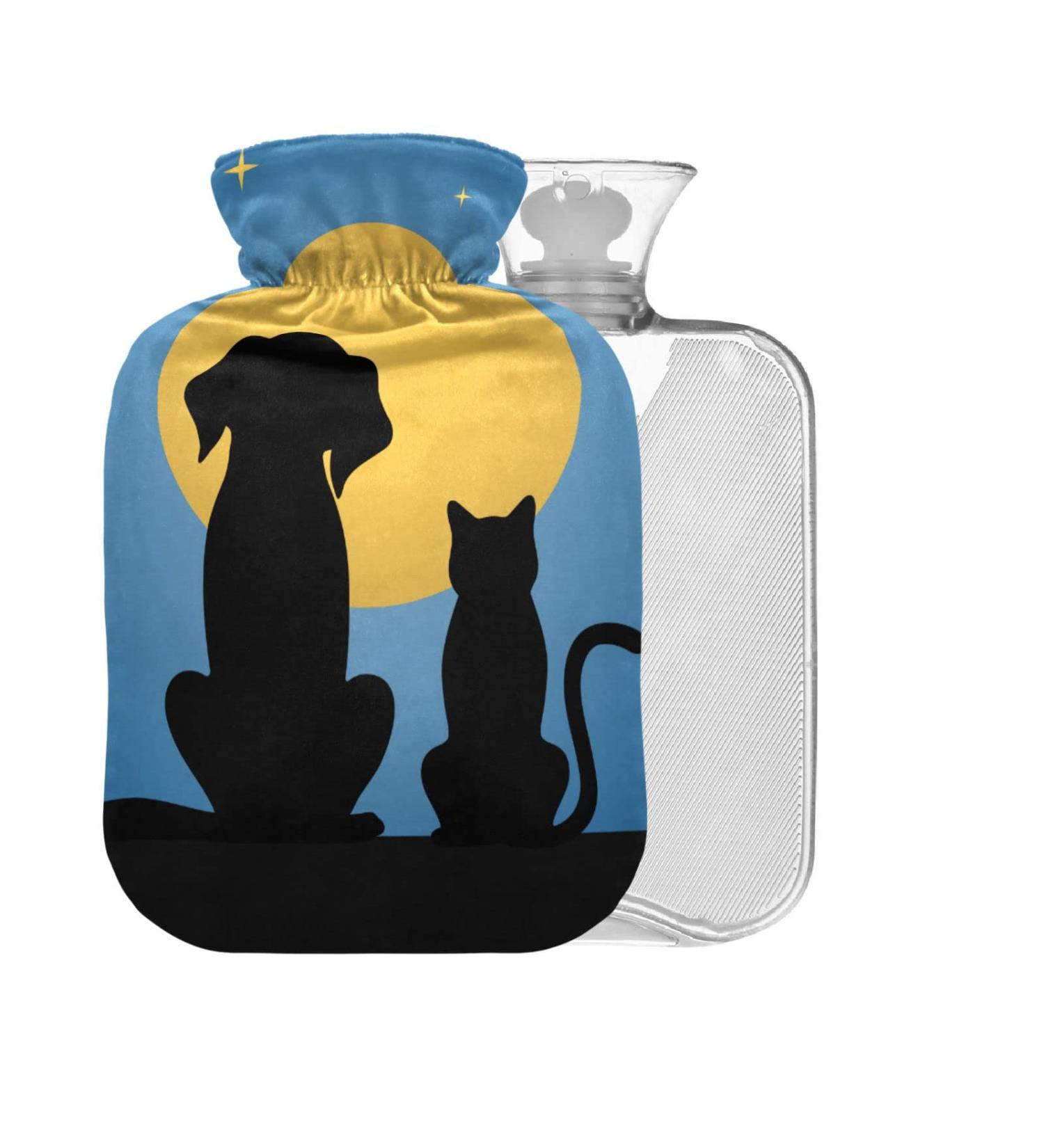 1L BPA-Free Heat Bottle for Dogs & Cats - Small Warming Bag for Pain Relief Headaches Neck & Shoulders - Buy Online on GoSupps.com