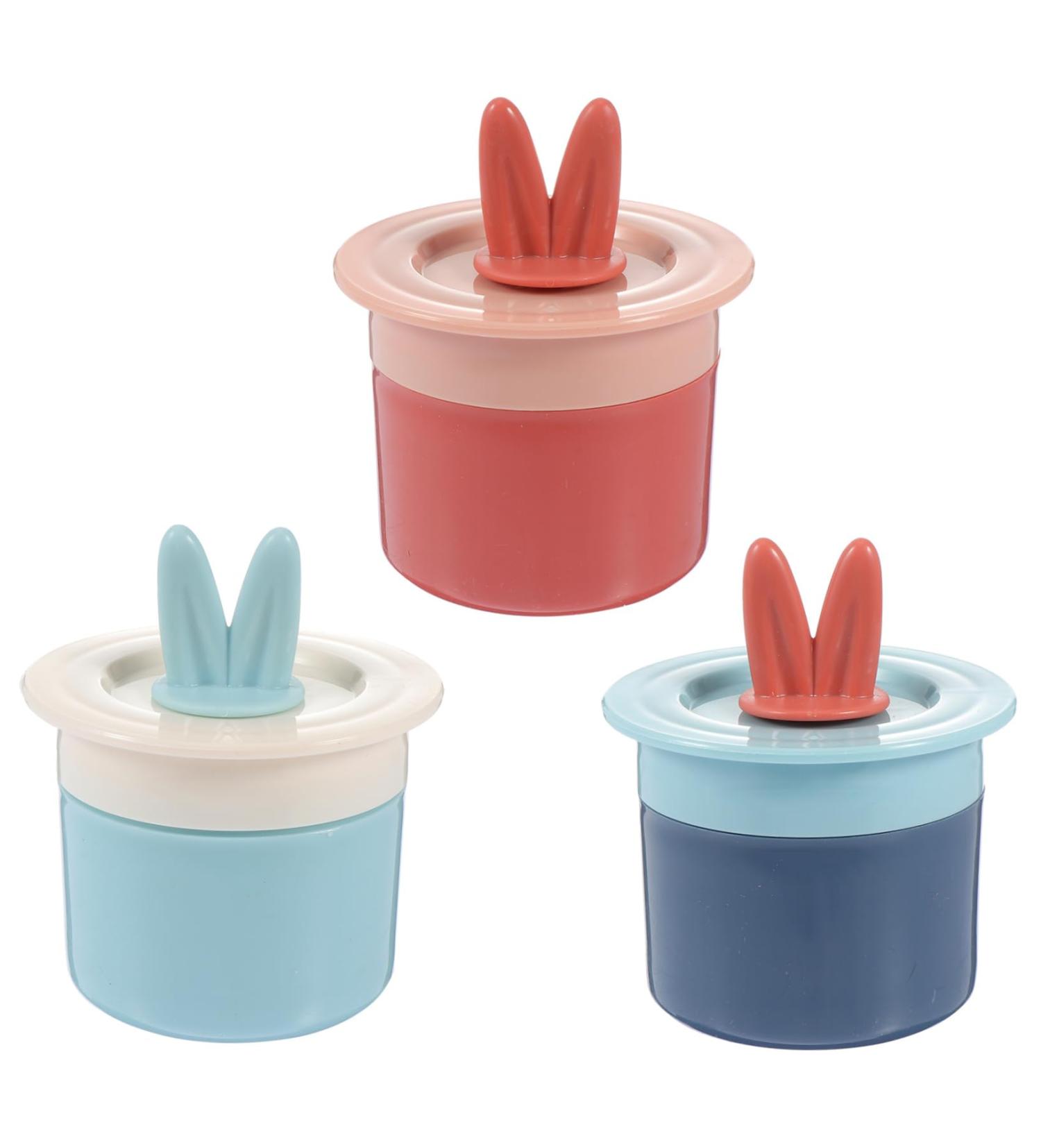 Healeved 3 Pieces Bubbler Bubble cup foaming face compact foam bottle bubble maker for the face foam soap shower gel shower gel foam of facial cleansing foam maker pp - Buy Online on GoSupps.com