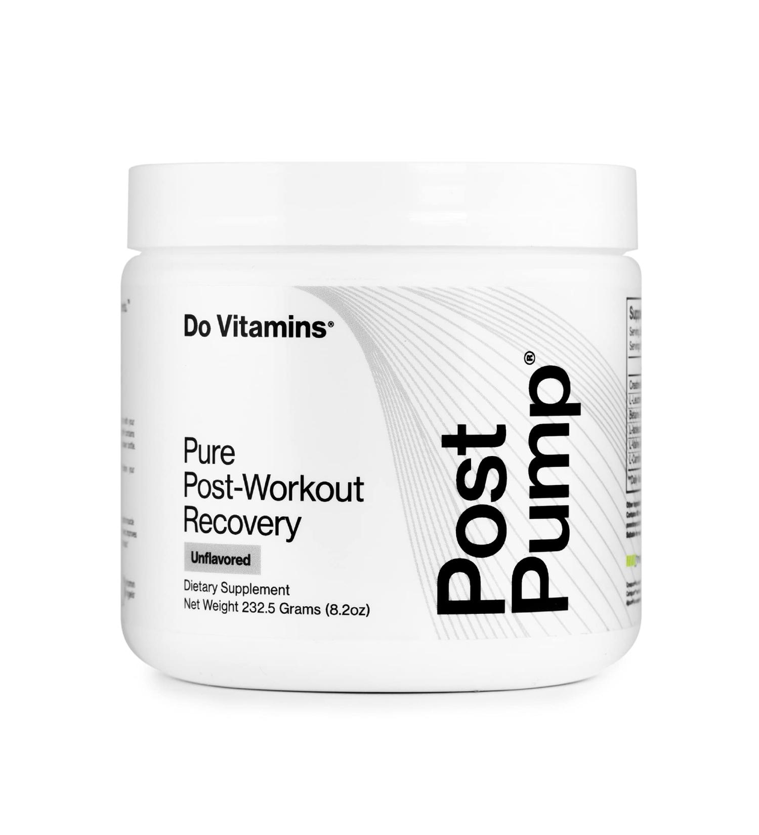 PostPump Natural Post-Workout Supplement - Muscle Building Recovery Powder with BCAA, Creatine, Betaine, Carnitine - Paleo, Keto, Vegan - 30 Servings - Buy Online on GoSupps.com