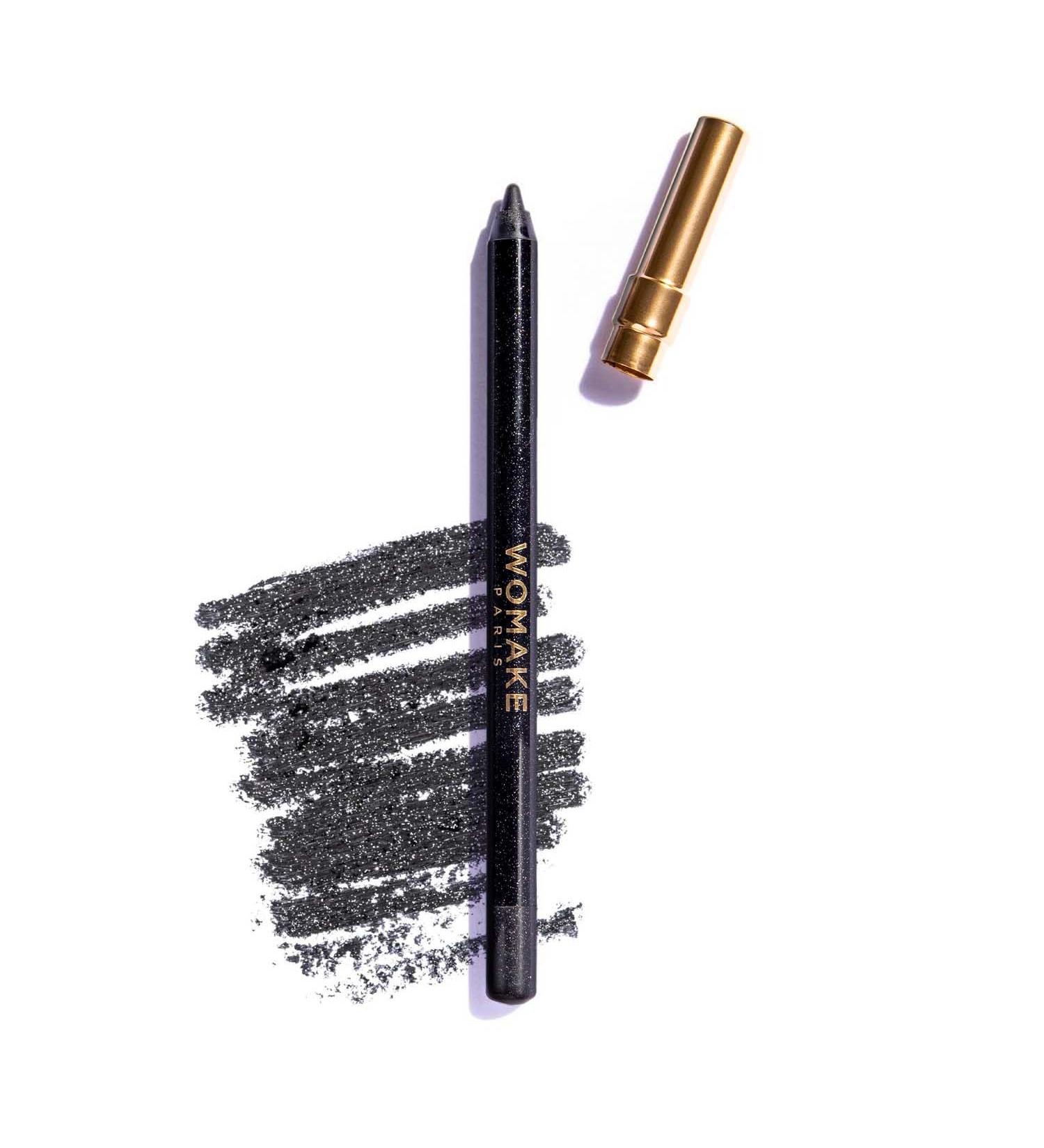 Womake - Crayon Yeux Longue Tenue - R siste l'eau - Application Facile - Sans transfert - Made in France - Teinte : Noir toil  - Buy Online on GoSupps.com