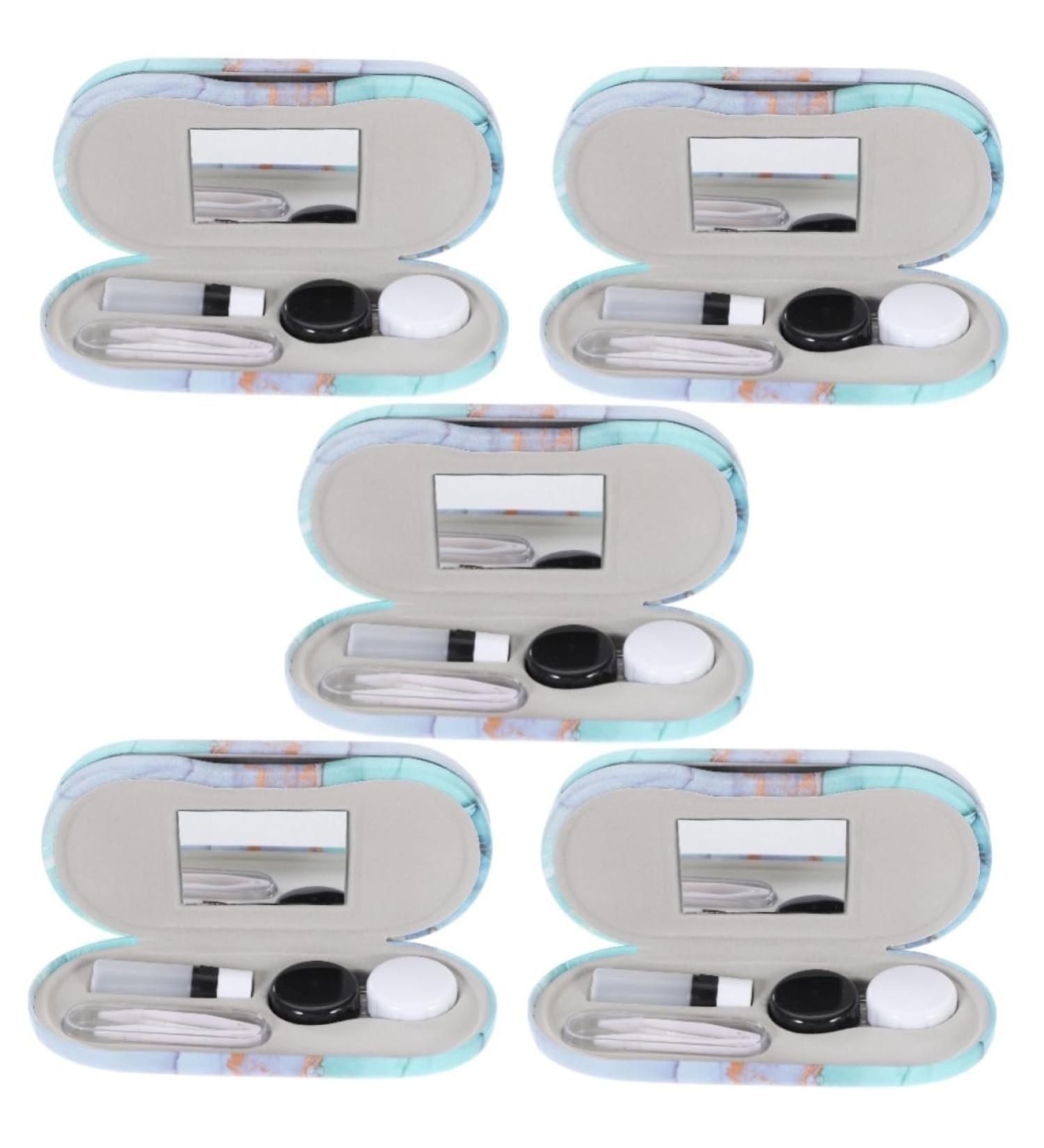 Solustrie Double-Layer Glasses Case | Portable Glasses Holder & Travel Accessory | Stylish Ornament Set for Specs | International Shipping Available - Buy Online on GoSupps.com