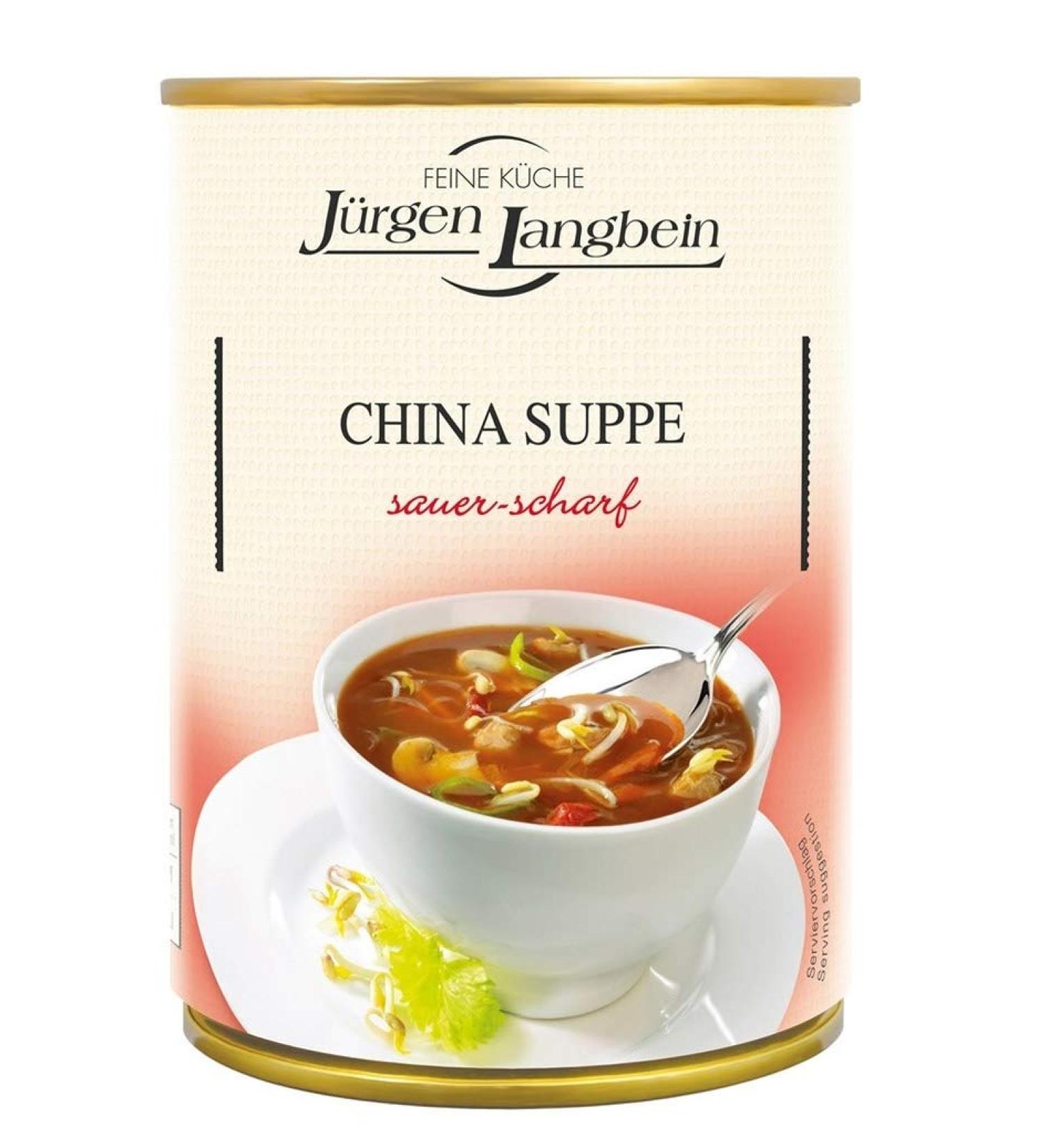 J rgen Langbein J rgen Soup Chinese Sour Hot Support from Langbein 400 ml
