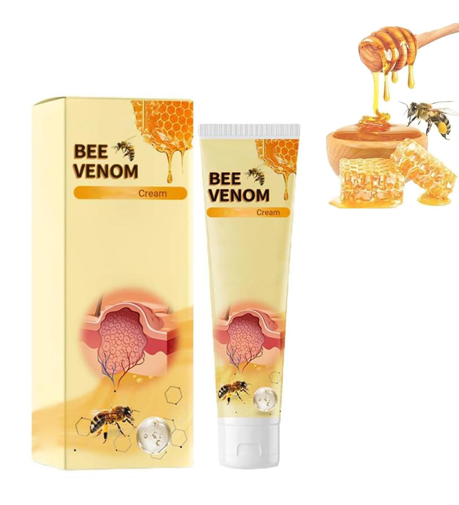 Bee Venom Professional Treatment Cream | 2024 Hydrating Moisturizer for Men & Women | International Shipping Available - Buy Online on GoSupps.com