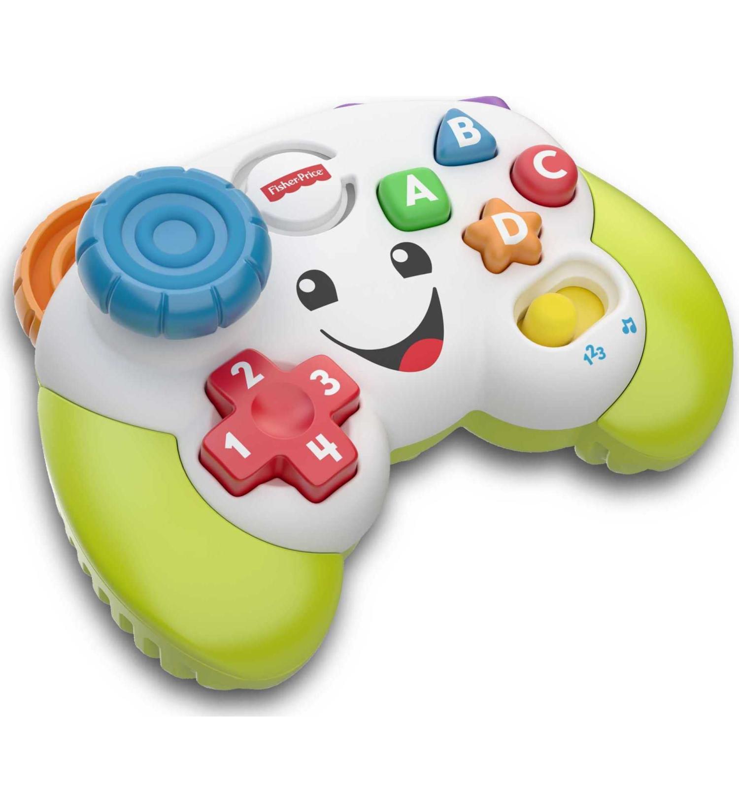 Fisher-Price Pretend Video Game Controller Baby Toy | Music, Lights & Learning Songs | Fine Motor Skills Development - Buy Online on GoSupps.com
