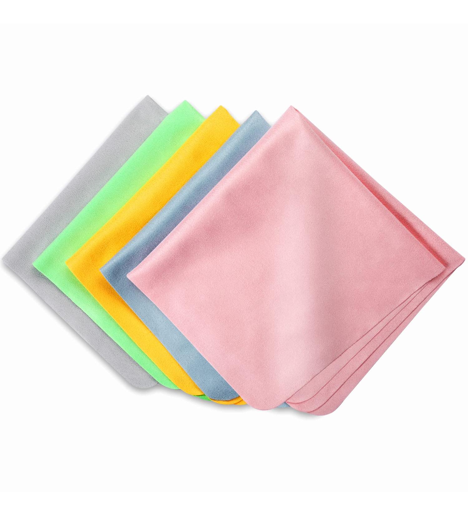Vin Beauty Extra Large Microfiber Cleaning Cloths - 12x12 Reusable Eyeglass Cleaner for Glasses & Screens | International Shipping Available - Buy Online on GoSupps.com