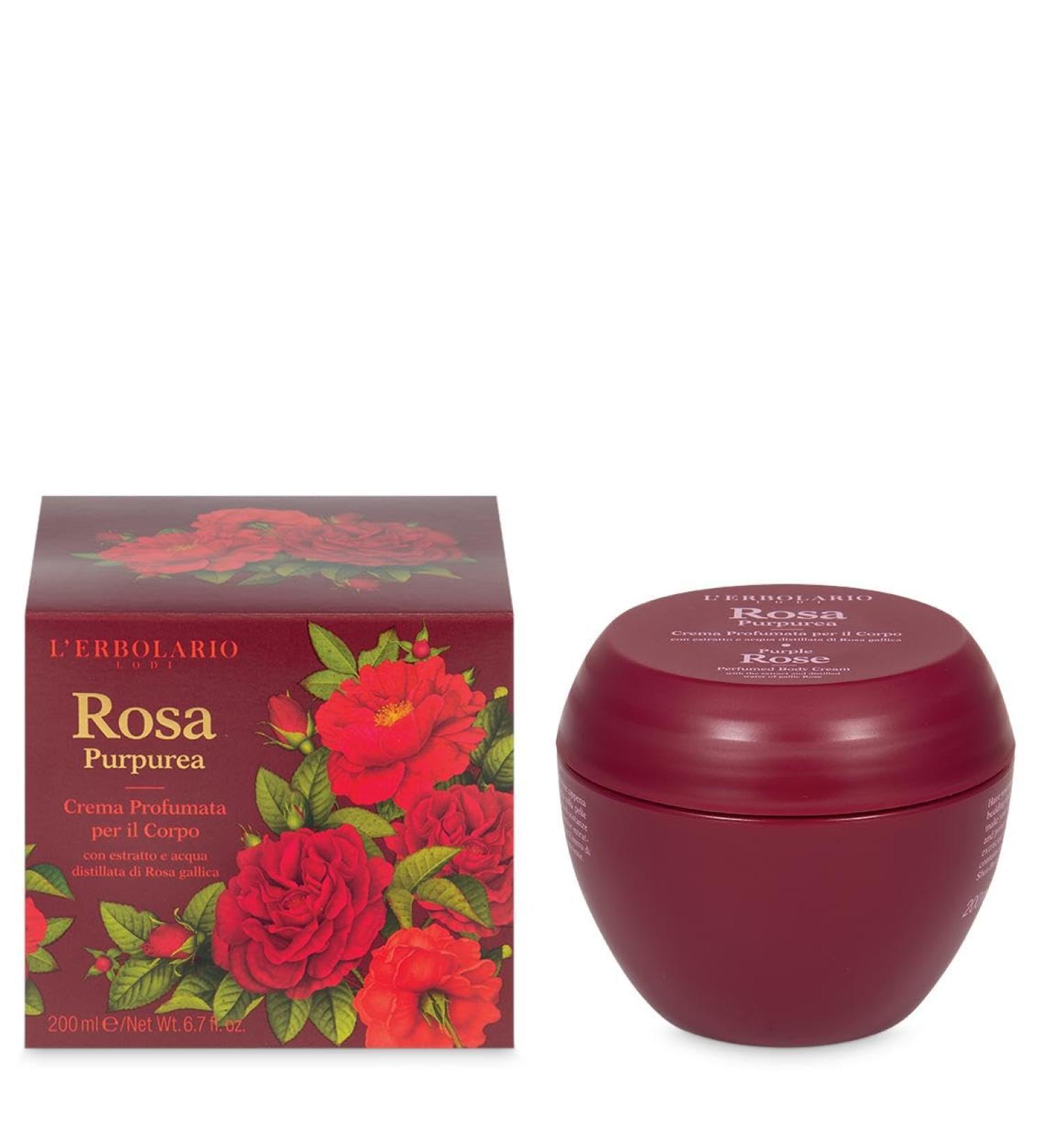 L'erbolario Rose purpurea body cream200ml