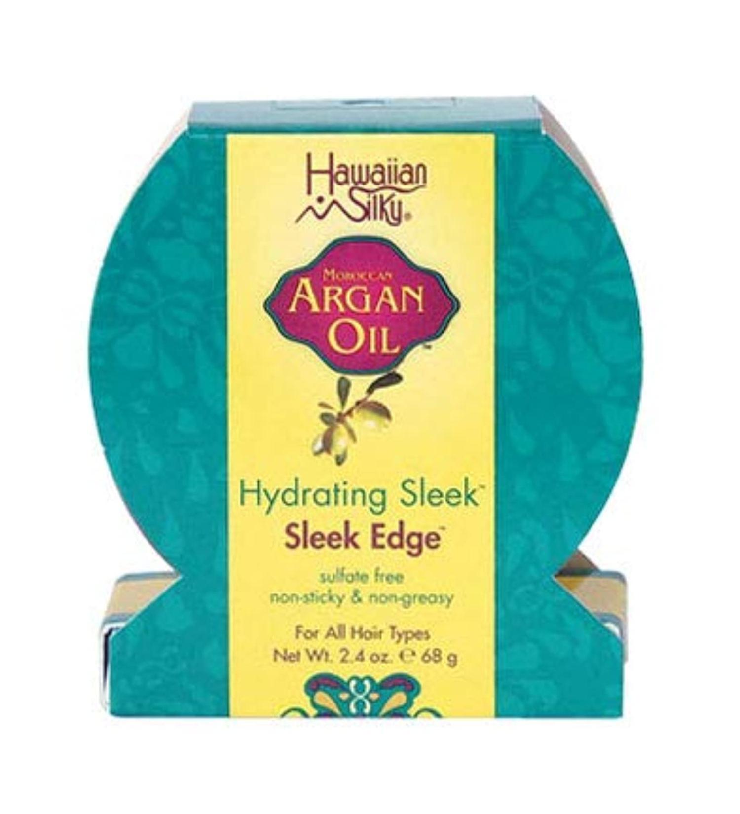 Hawaiian Silky Moroccan Argan Oil - Hydrating Sleek - Sleek Edge Gel - Buy Online on GoSupps.com