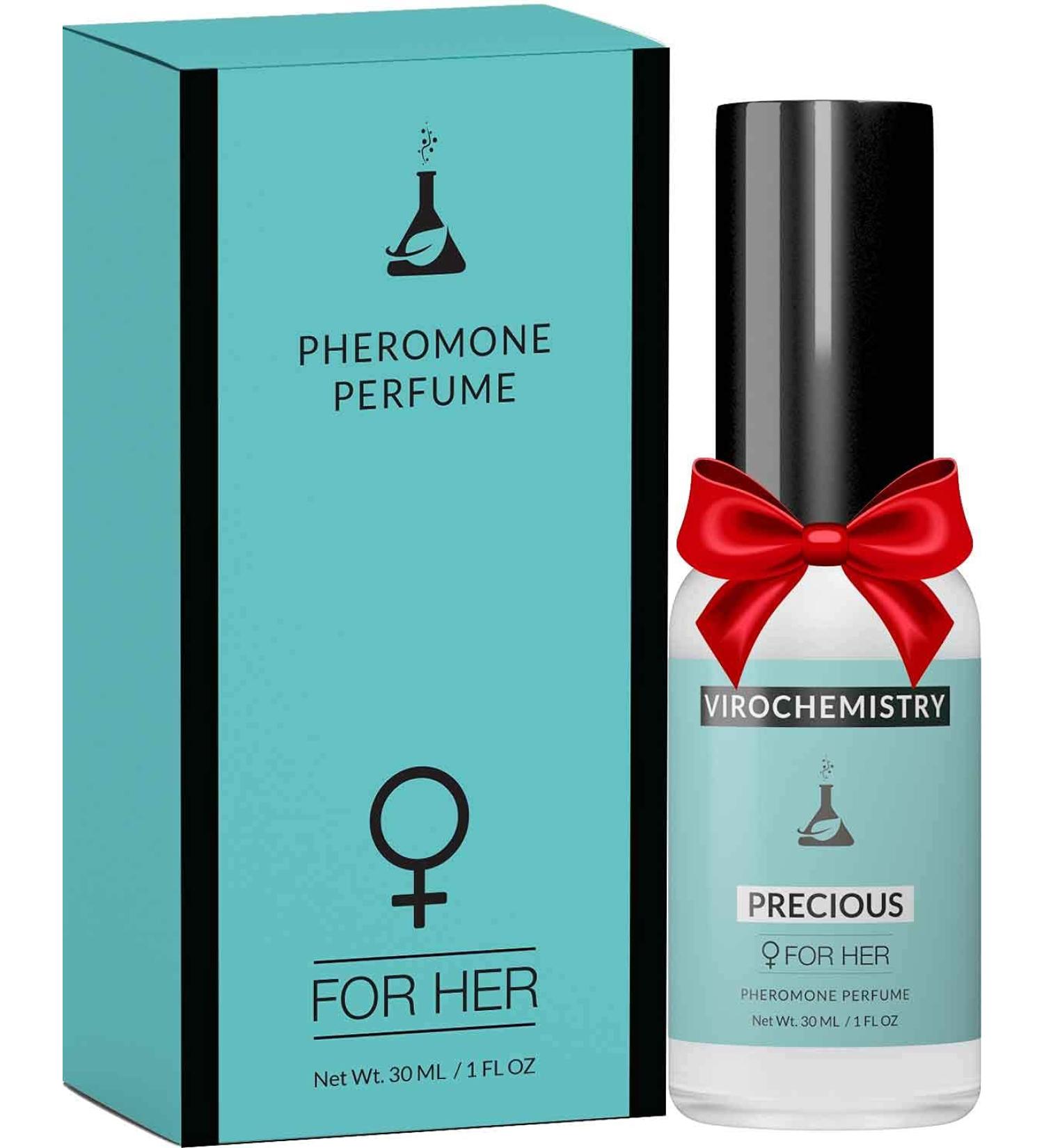 Pheromones to Attract Men for Women (Precious) - Elegant Ultra Strength Organic Fragrance Body Perfume (1 Fl. Oz)(Human Grade Pheromones to Attract Men) - Buy Online on GoSupps.com
