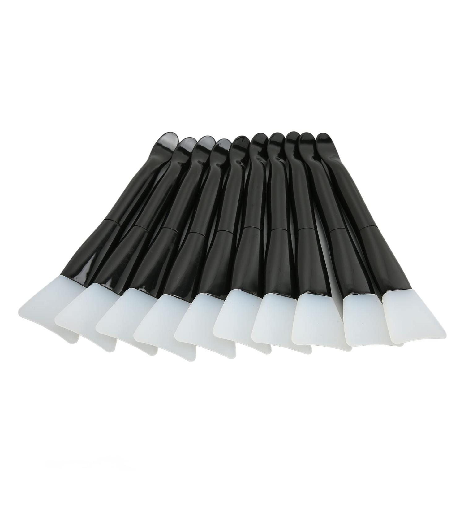 Soft Double Ended Silicone Makeup Brush with Scoop Face Cream Applicator Brush for Cosmetic Washable - Buy Online on GoSupps.com