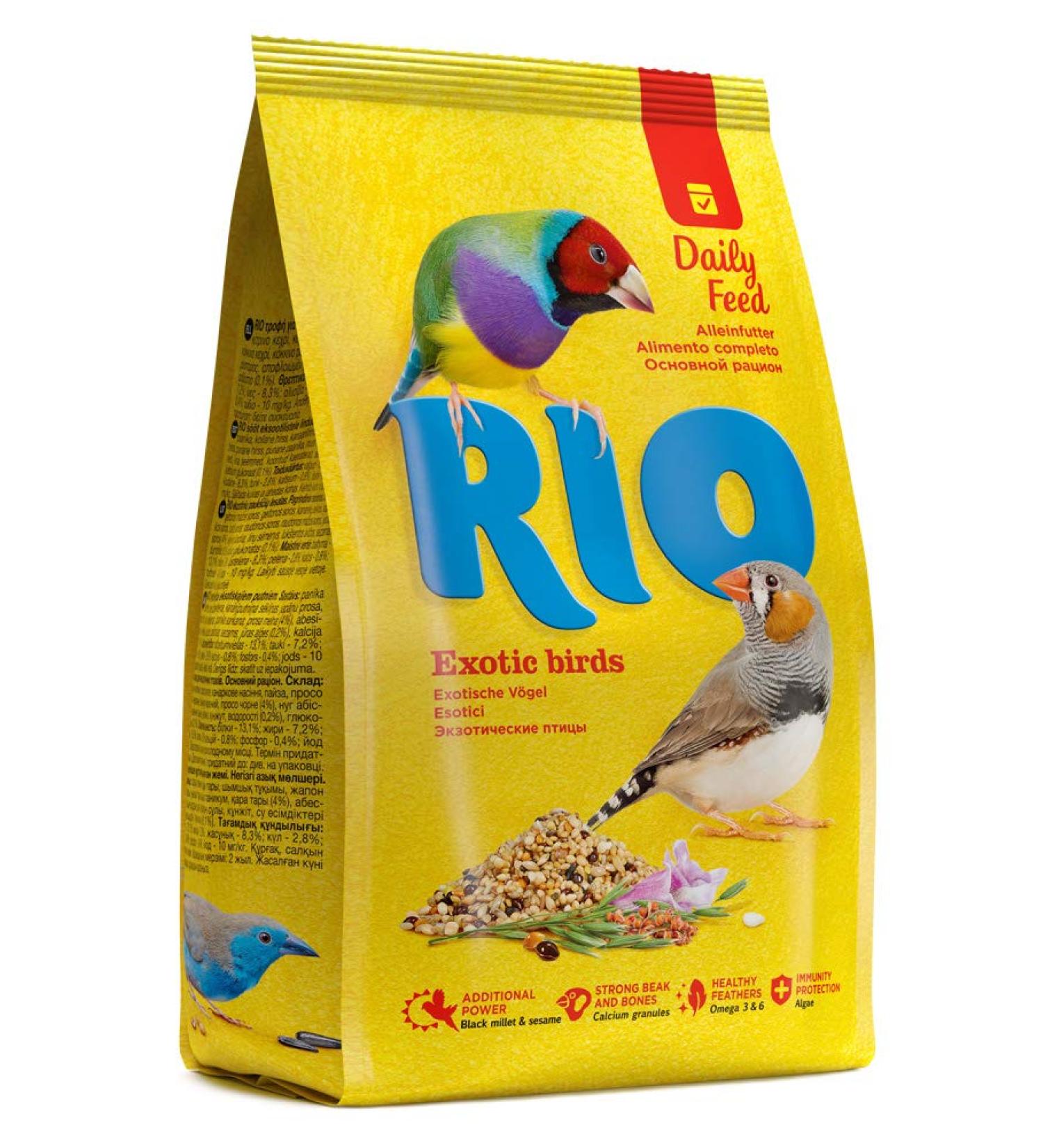 RIO Complete Food for Exotics - 0.5 kg (500g) | Premium Nutrition for Exotic Pets - International Shipping Available - Buy Online on GoSupps.com