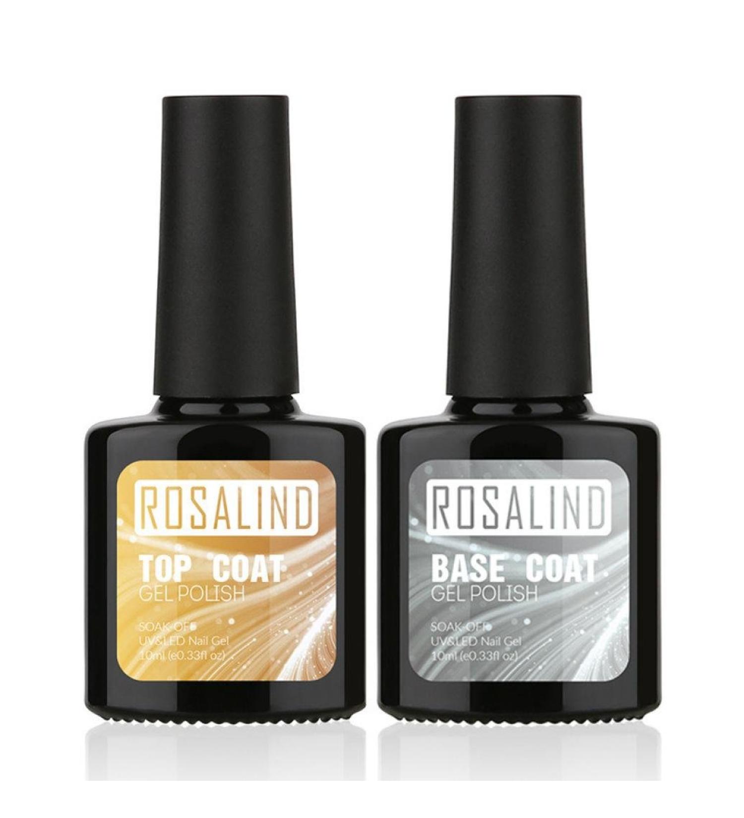 KaloryWee Soak-Off UV/LED Gel Nail Polish Set - 10ml Under and Top Coat for Long-lasting Shine - International Shipping Available - Buy Online on GoSupps.com