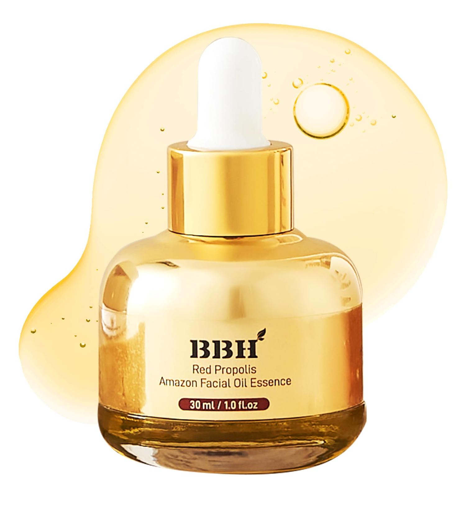 BBH Amazon Red Propolis | Organic Jojoba Oil Essence| All Skin Types | Anti-Aging | Treats Fine Lines| Dermatologist Tested | K- Beauty Vegan korean skincare| 1 fl oz - Buy Online on GoSupps.com