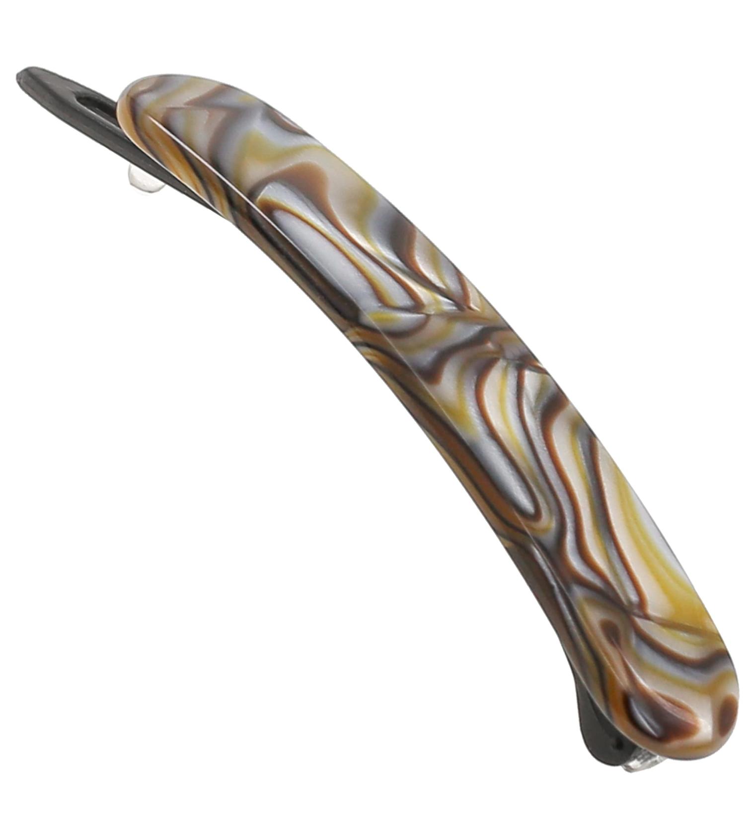 Camila Paris CP2818 French Handmade Onyx Hair Barrette Clip for Girls - Metal-Free Strong Hold Grip, Durable Styling - Made in France - Buy Online on GoSupps.com