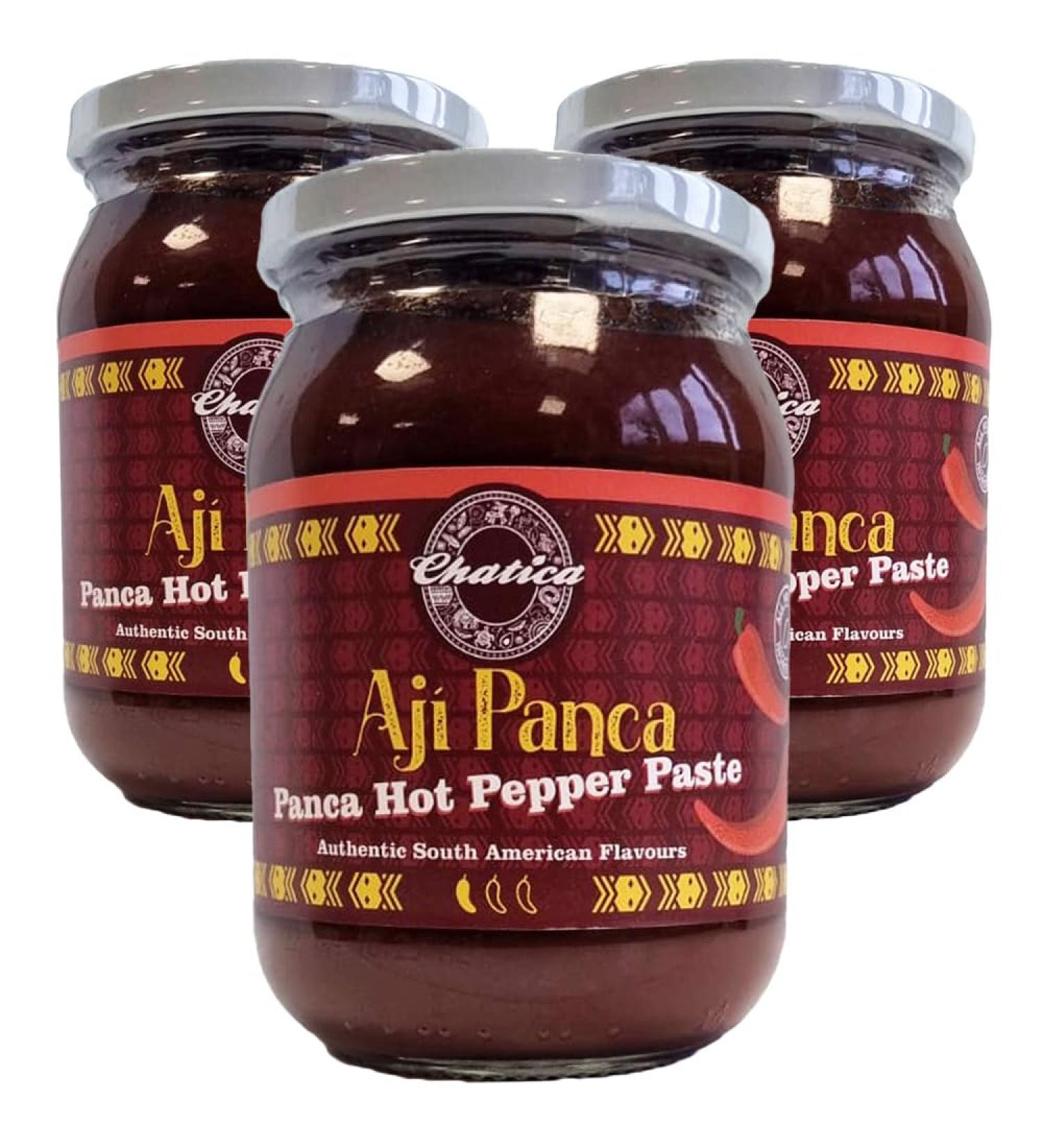Chatica Pasta De Aji Panca 425g / Hot Pepper Paste For Cooking Chilli Paste For Latin American Dishes Hot Chilli Marinade Paste Dressing Seasoning