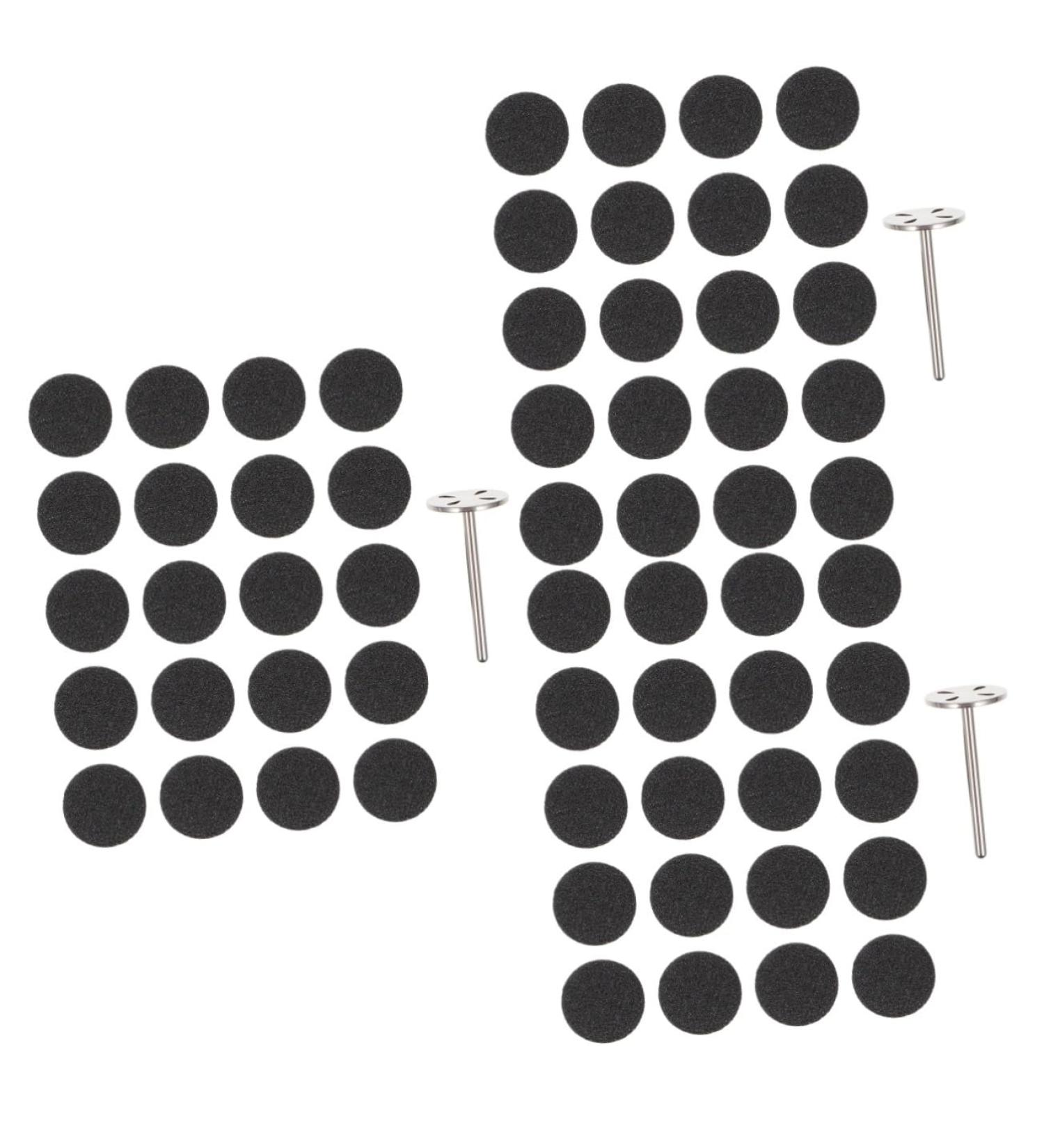 Healvian 3 Sets Nail Polishing Sheets Electric Tool Manicure Disc Bit Power Tools Sanding Discs Pad Nail Accessories Electric Grinding Slices Grinding Feet Nail File Stainless Steel - Buy Online on GoSupps.com