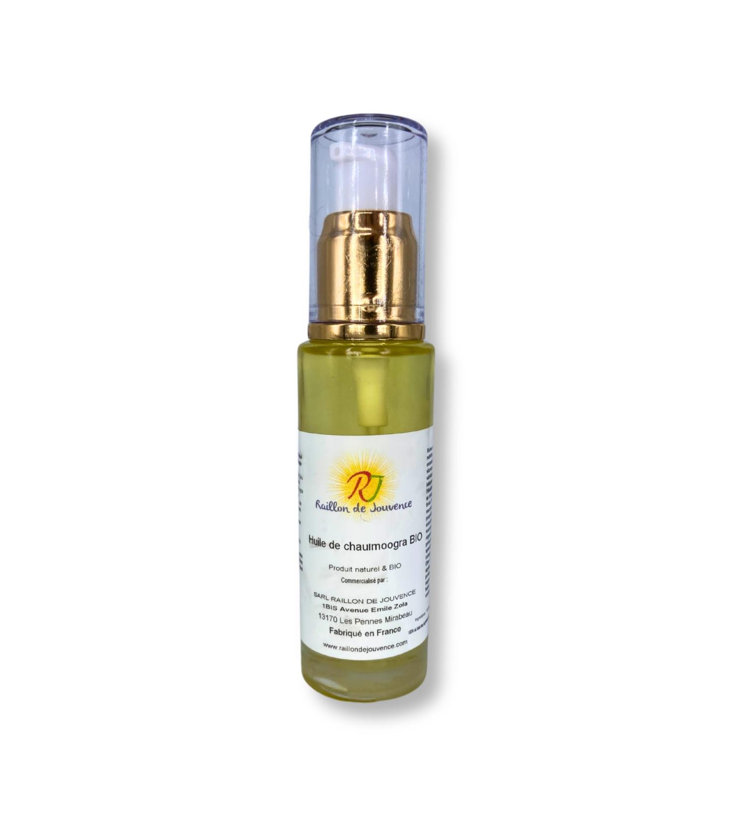 RAILLON DE JOUVENCE - Virgin Chaulmoogra Oil - Soothes Irritated and Damaged Skin - Accelerates Unifies and Prolongs Tanning - Harmonizes Skin Pigmentation - 50 ml - Buy Online on GoSupps.com