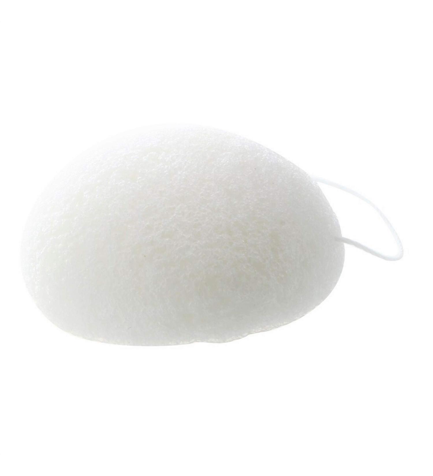 Blue Konjac Facial Sponge - 100% Natural and Chemical Free for Gentle Cleansing and Exfoliation - Buy Online on GoSupps.com