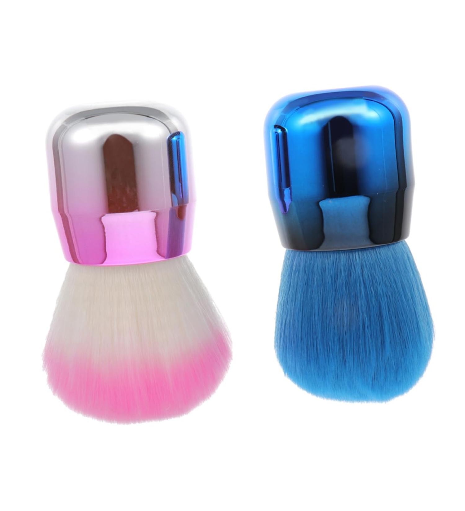 Beatifufu Mushroom Head Stucco Powder Blush Cosmetic Mushroom Brush Loose Powder Beauty Brush Makeup Brush Nail Dust Brush Blusher Brush Woman Makeup Brush Mushroom Head Brush - Buy Online on GoSupps.com