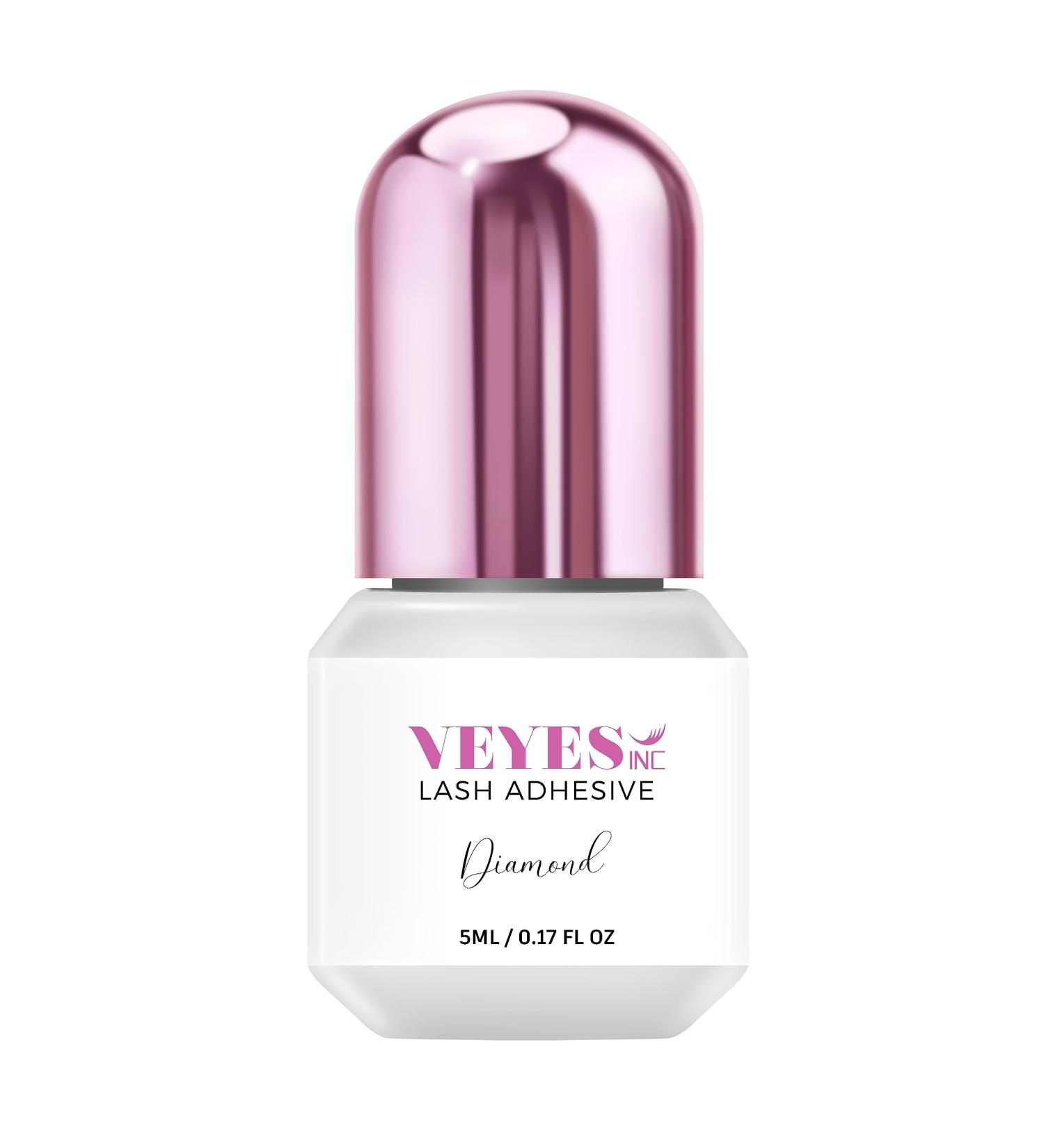 VEYES INC Lash Glue for Eyelash Extensions - Quick-Dry Black Adhesive 7-9 Weeks Retention Professional Use (0.5-1 Sec Drying Time 5ml - Buy Online on GoSupps.com