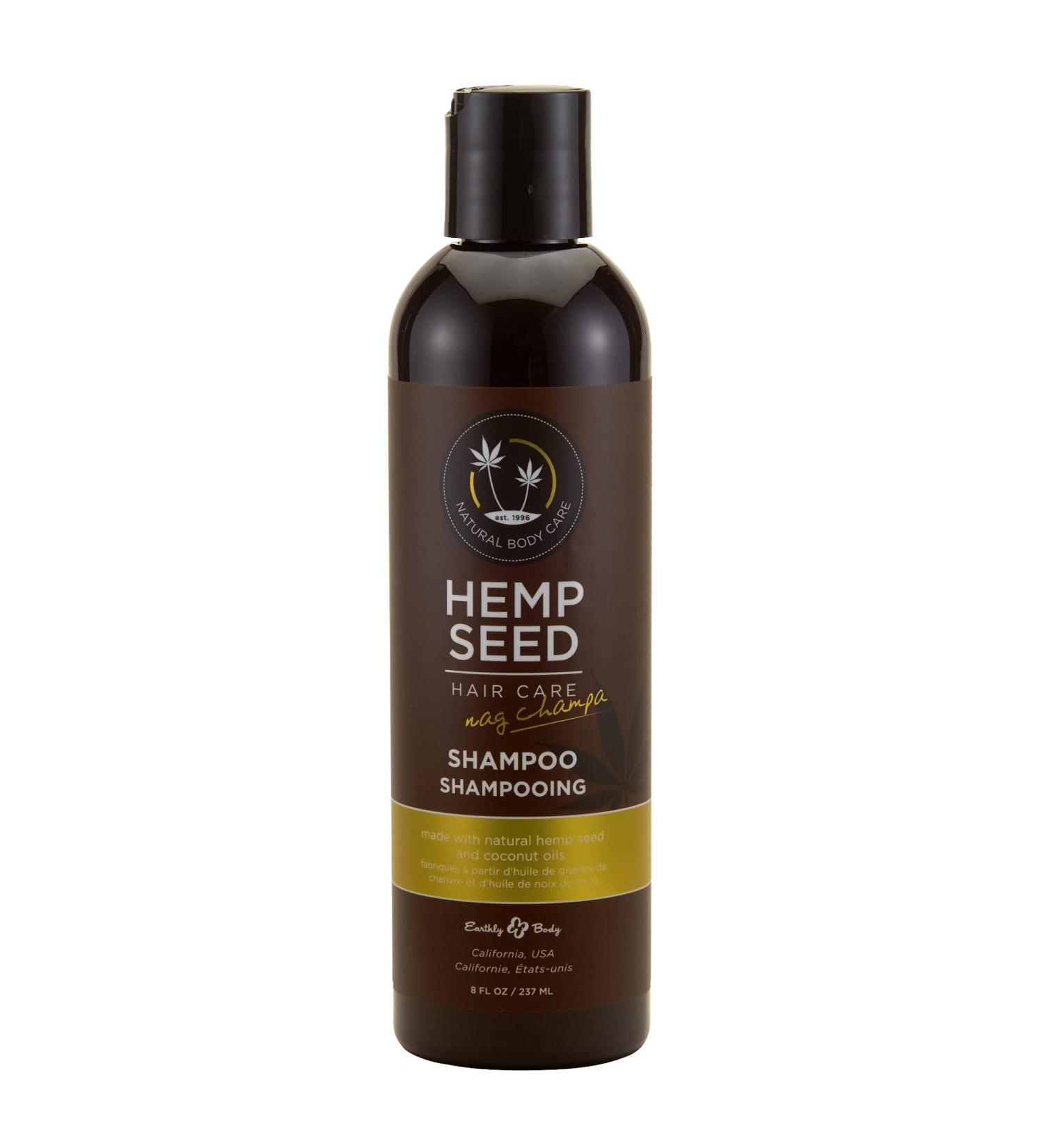 Hemp Seed Hair Care Shampoo - Moisturizing & Soothing 8 oz | Sulfate-Free Vegan & Cruelty-Free with Hemp & Coconut Oil | Best for Healthy Hair & Scalp Care - Buy Online on GoSupps.com