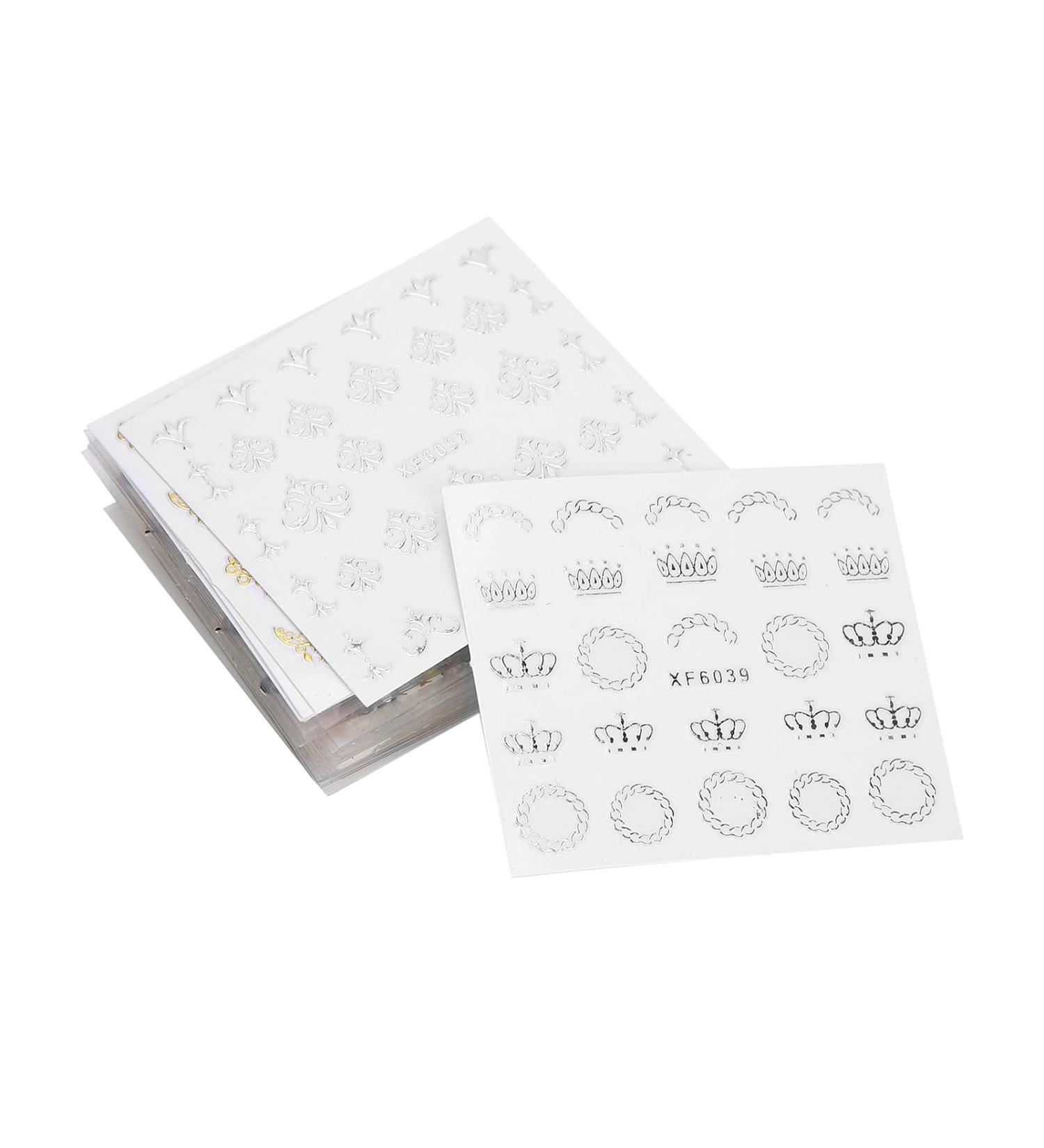 Nail Art Stickers Nail Stickers Eco-friendly Self adhesive Design Nails Stickers Decals for Nail Salon - Buy Online on GoSupps.com
