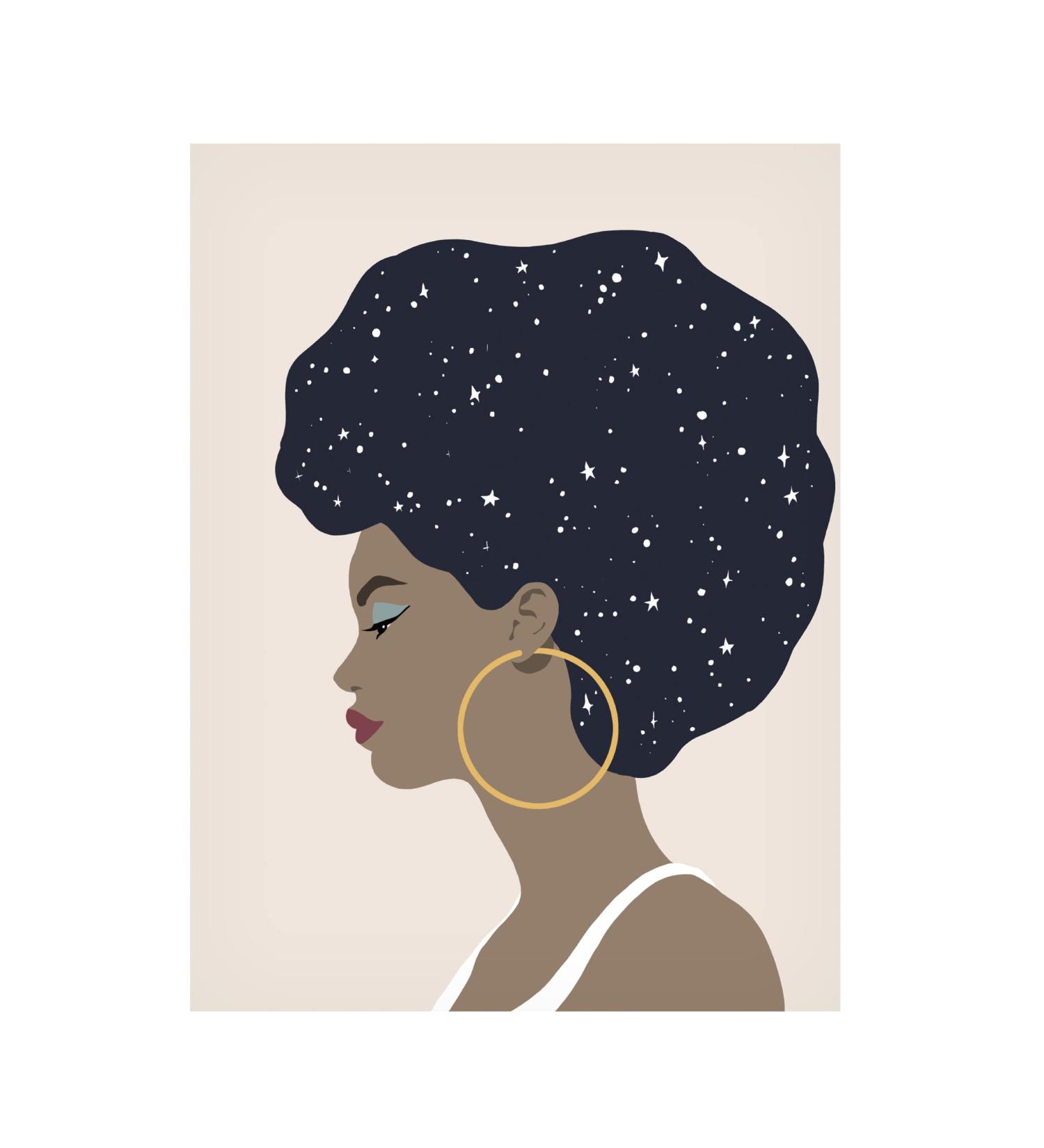 Buy Trademark Fine Art Heavenly Hair I Canvas Art by Annie Warren | International Shipping Available - Buy Online on GoSupps.com