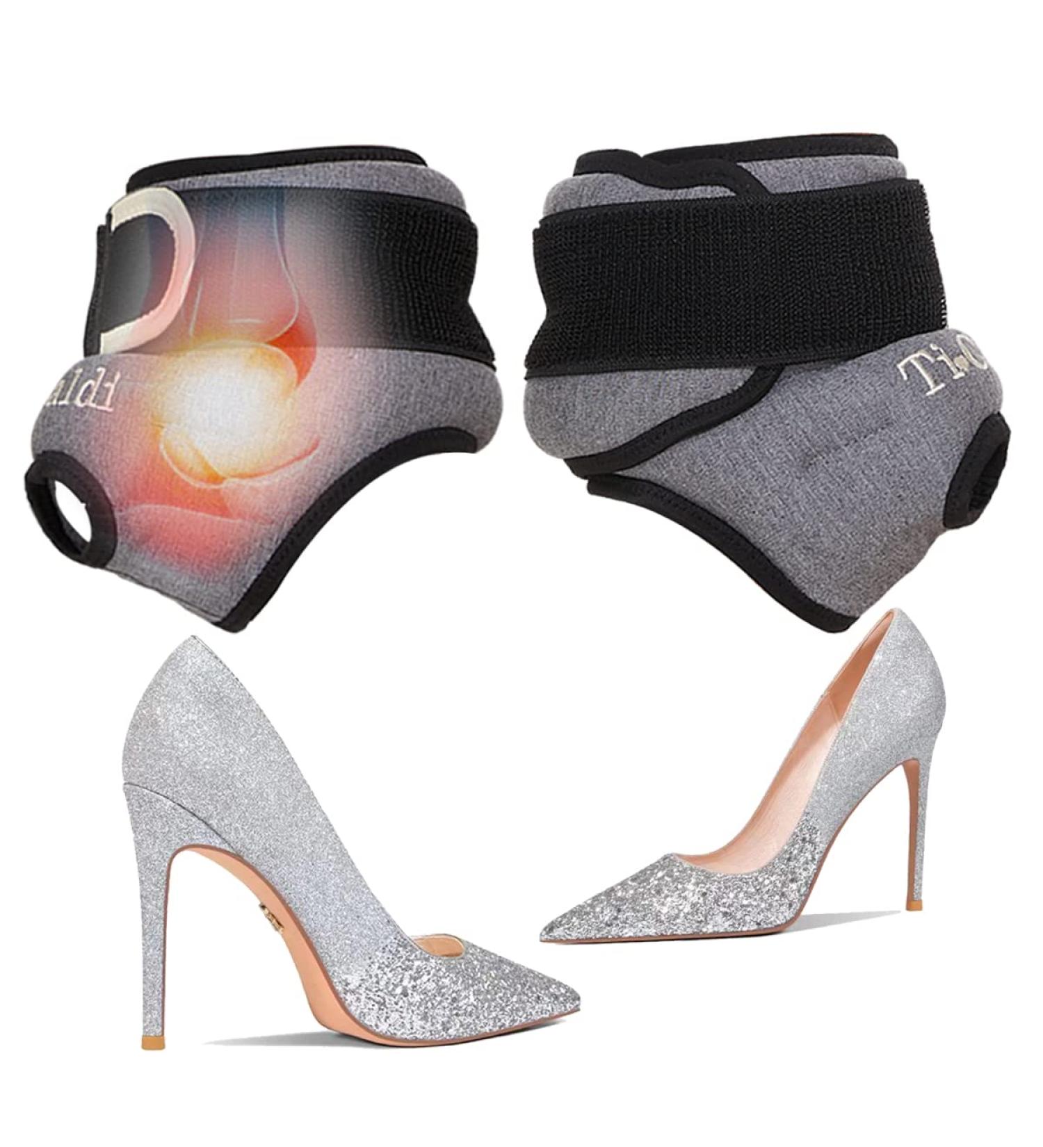 Ti Caldi Ankle Heating Pad for Heel Pain Relief | Ideal for High Heels, Sports Injury Recovery & Daily Physiotherapy | Men, Women, Children - Buy Online on GoSupps.com