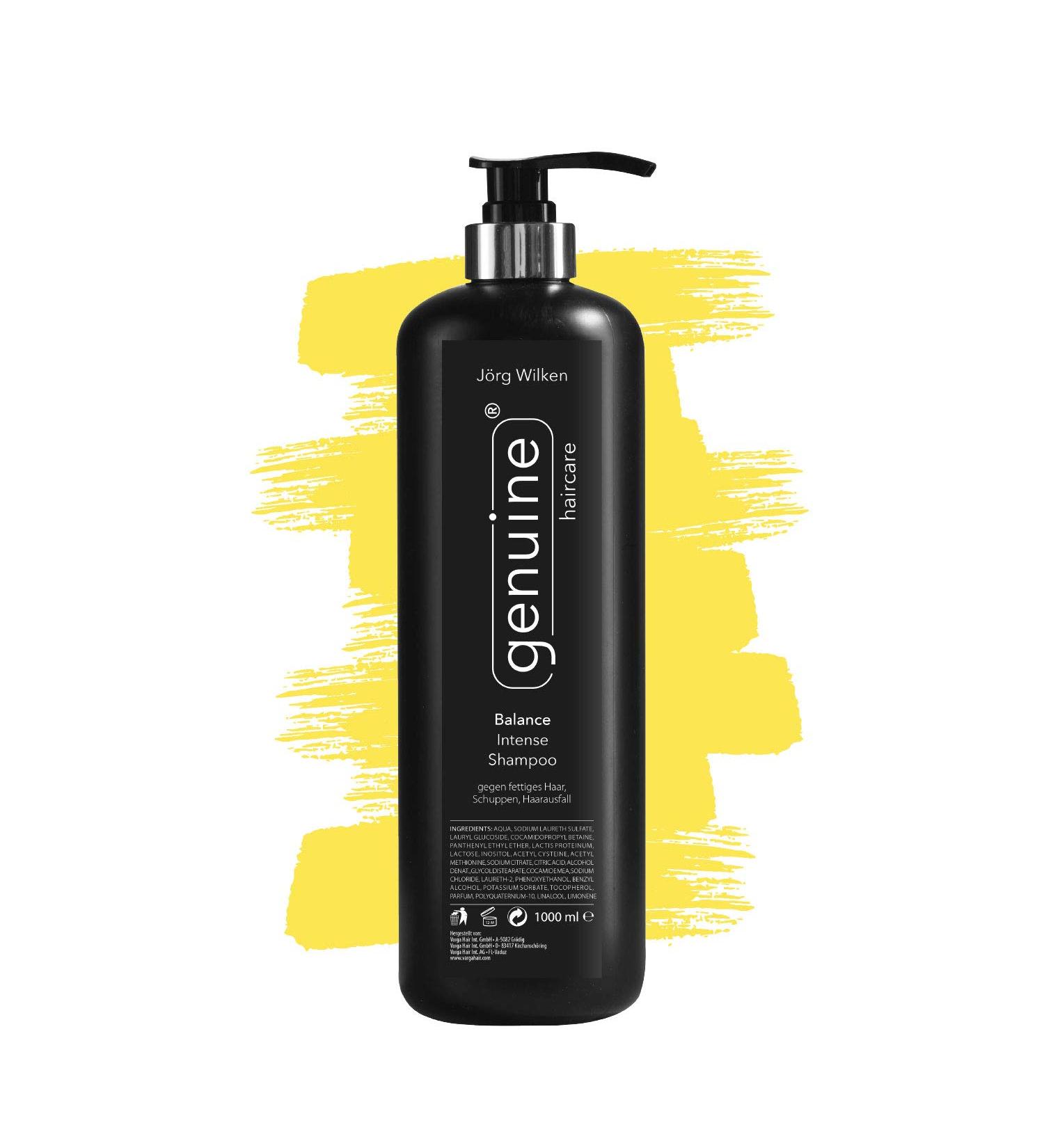  genuine haircare Balance Intense Anti-Dandruff Shampoo for Oily Scalp and Anti-Dandruff Regulates Sebum Production Against Itching and Hair Loss For Extensions 1000 ml - Buy Online on GoSupps.com