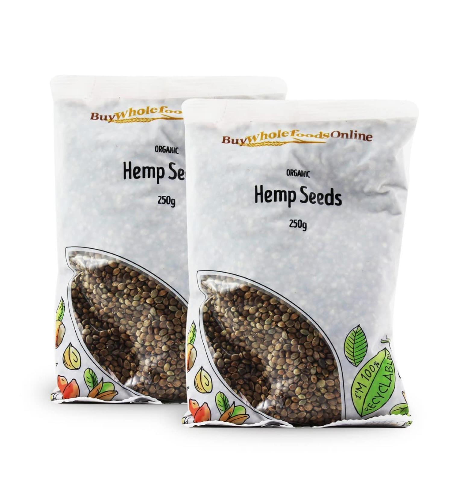 Organic Hemp Seeds 500g (BWFO)
