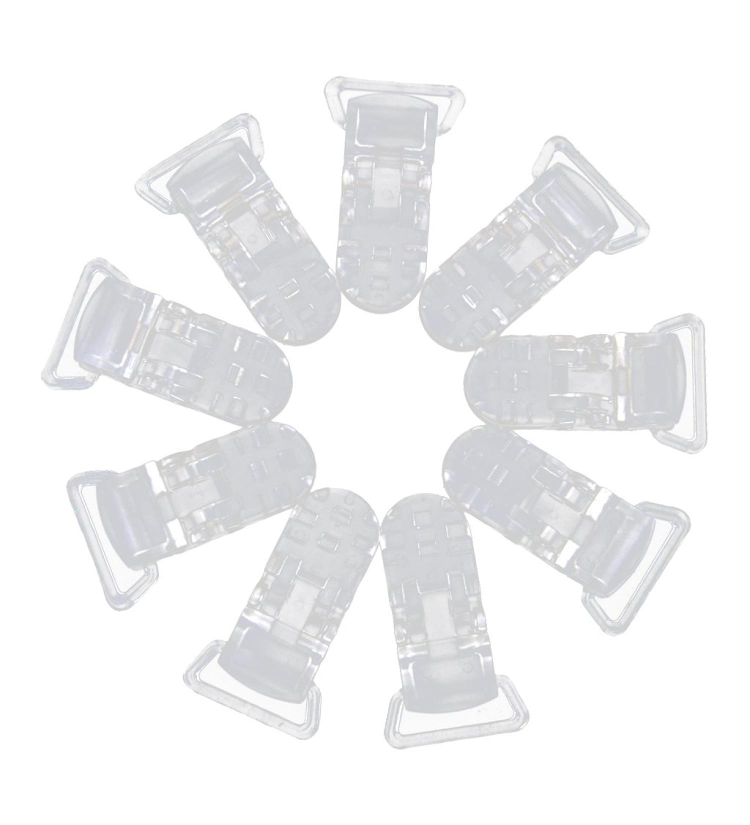 Buy Perfeclan 10-Piece Pacifier Chain Clips | Durable & Stylish Pacifier Holders for Babies - Fast International Shipping - Buy Online on GoSupps.com