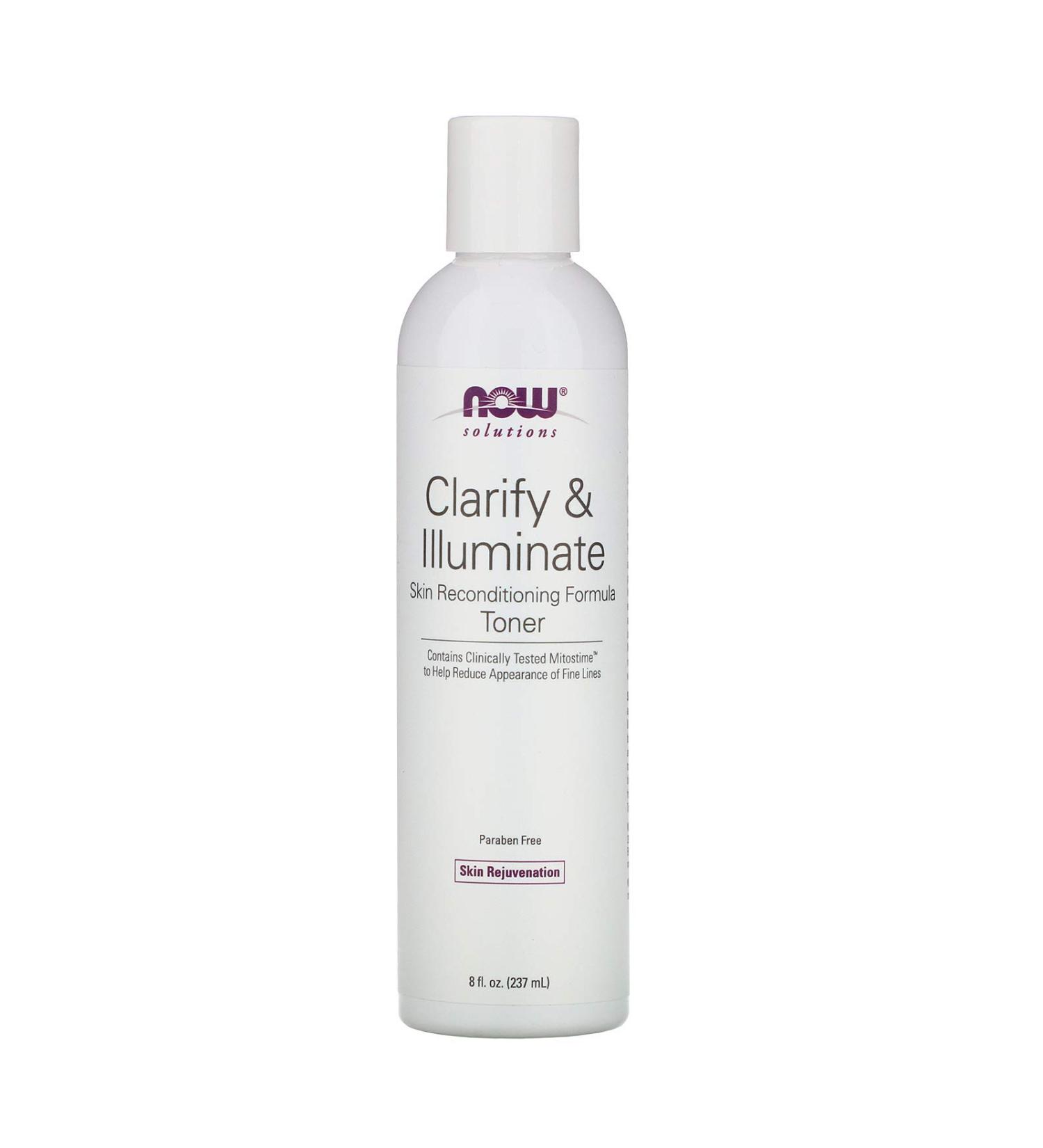 Now Foods Solutions Clarify & Illuminate Toner 8 fl oz (237 ml)