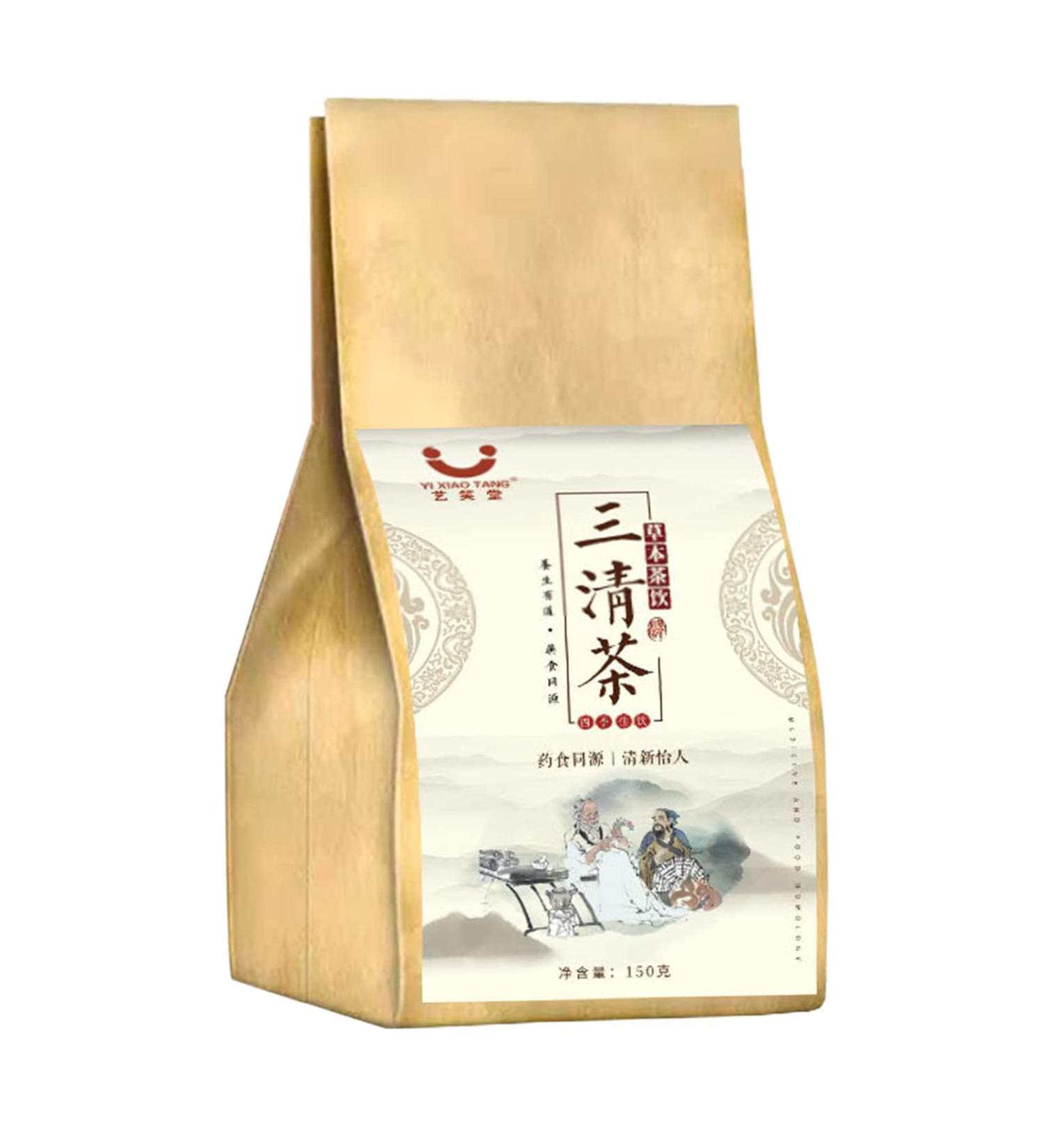 CHICIRIS Chinese Tea Bag Sanqing Tea 150g Sanqing Tea 30 Packet Orange Peel Cassia Seeds Chrysanthemum Barley Herbal Tea Bag for Gift Giving - Buy Online on GoSupps.com