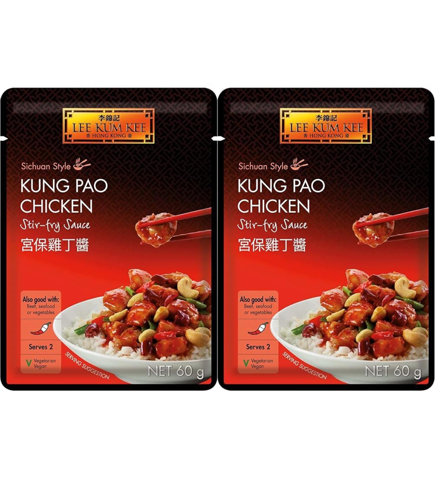 Lee Kum Kee Sauce for Khung Pao Chicken 60 g (Pack of 2) 60 g (Pack of 2)