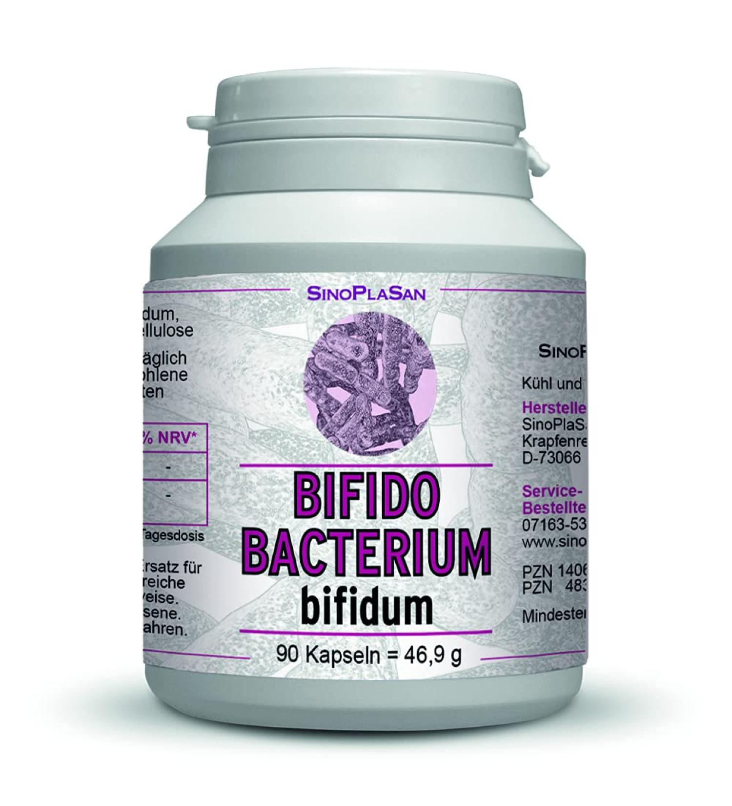 Bifidobacterium Bifidum - 90 Vegan Capsules 5 Billion CFU Each No Magnesium Stearate - Probiotic Supplement for Gut Health - Buy Online on GoSupps.com