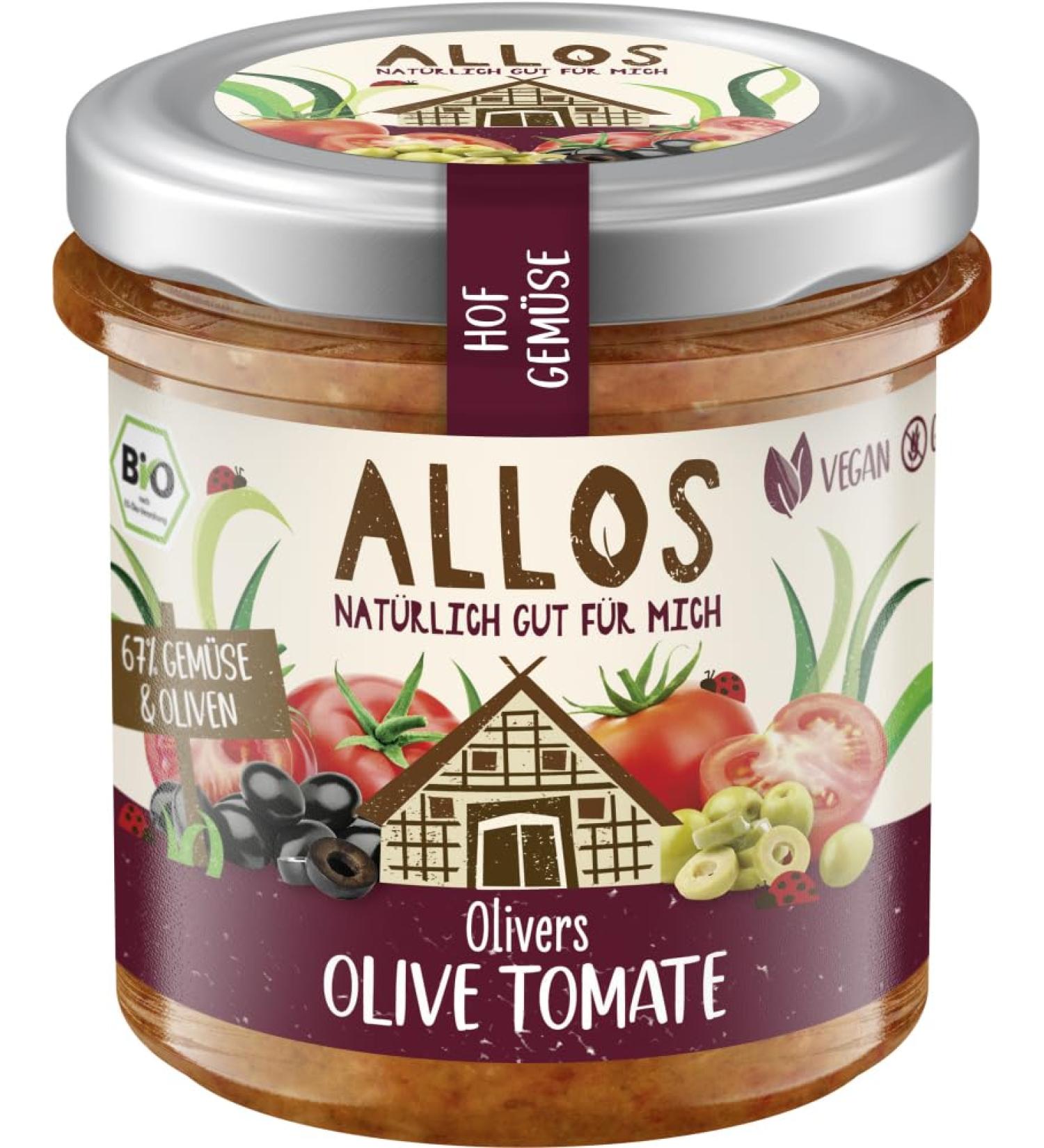 Allos 6 x Yard Tomatoes Olive 135 g