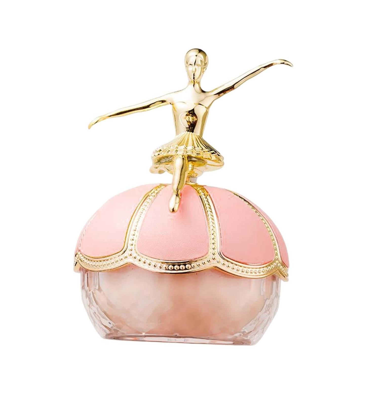 Milageto Loose Powder Makeup Powder Ballet Statue Smooths Matte Invisible Pores Creates Soft Focus Effect Setting Powder Face Concealer for Women 20G 03 - Buy Online on GoSupps.com